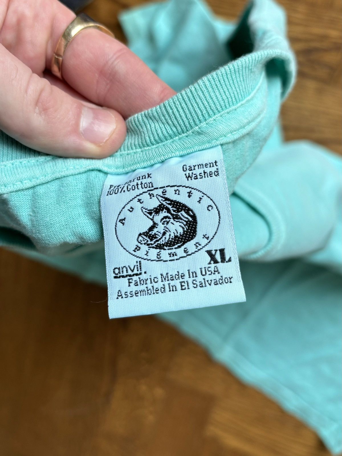 Other × Vintage Vintage Harry Hopman Tennis Tee Overdyed Pigment Anvil USA X Size US XL / EU 56 / 4 - 3 Thumbnail