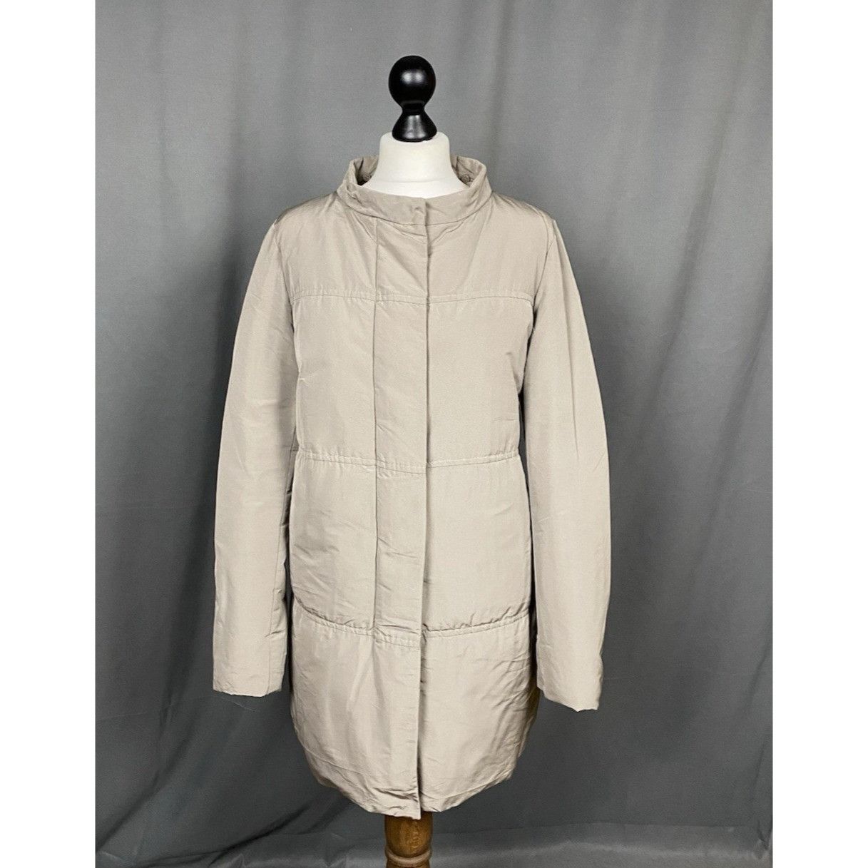 Moncler Moncler Bardane Giubbtto Women's Gray Down Insulated Long Ja Size M / US 6-8 / IT 42-44 - 1 Thumbnail