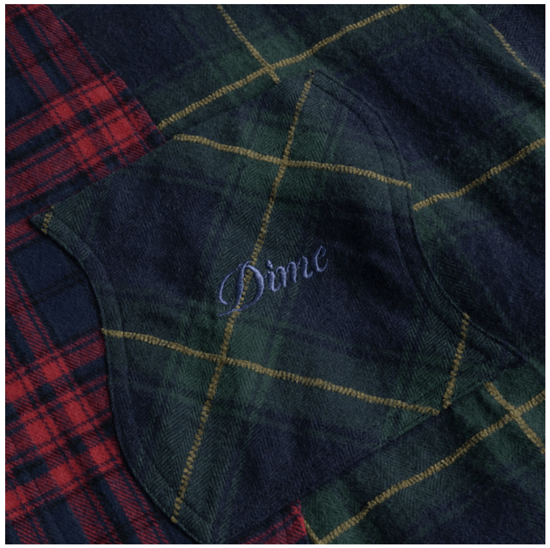 Dime Dime Triple Plaid Shirt Multi • L Size US L / EU 52-54 / 3 - 3 Thumbnail