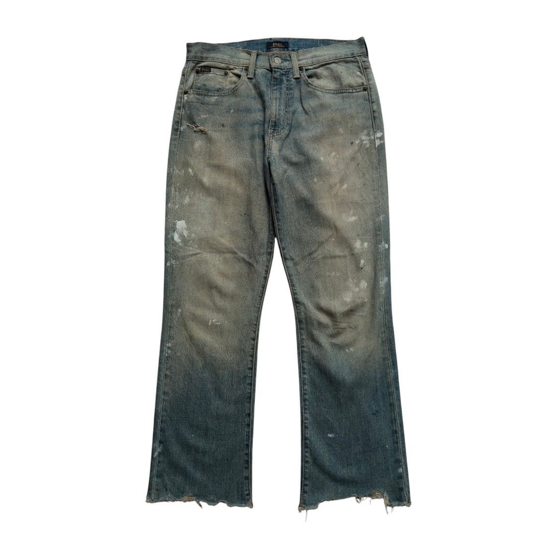 Ralph Lauren Polo Ralph Lauren Chrystie kick flare crop Painter jeans Size US 28 / EU 44 - 1 Thumbnail