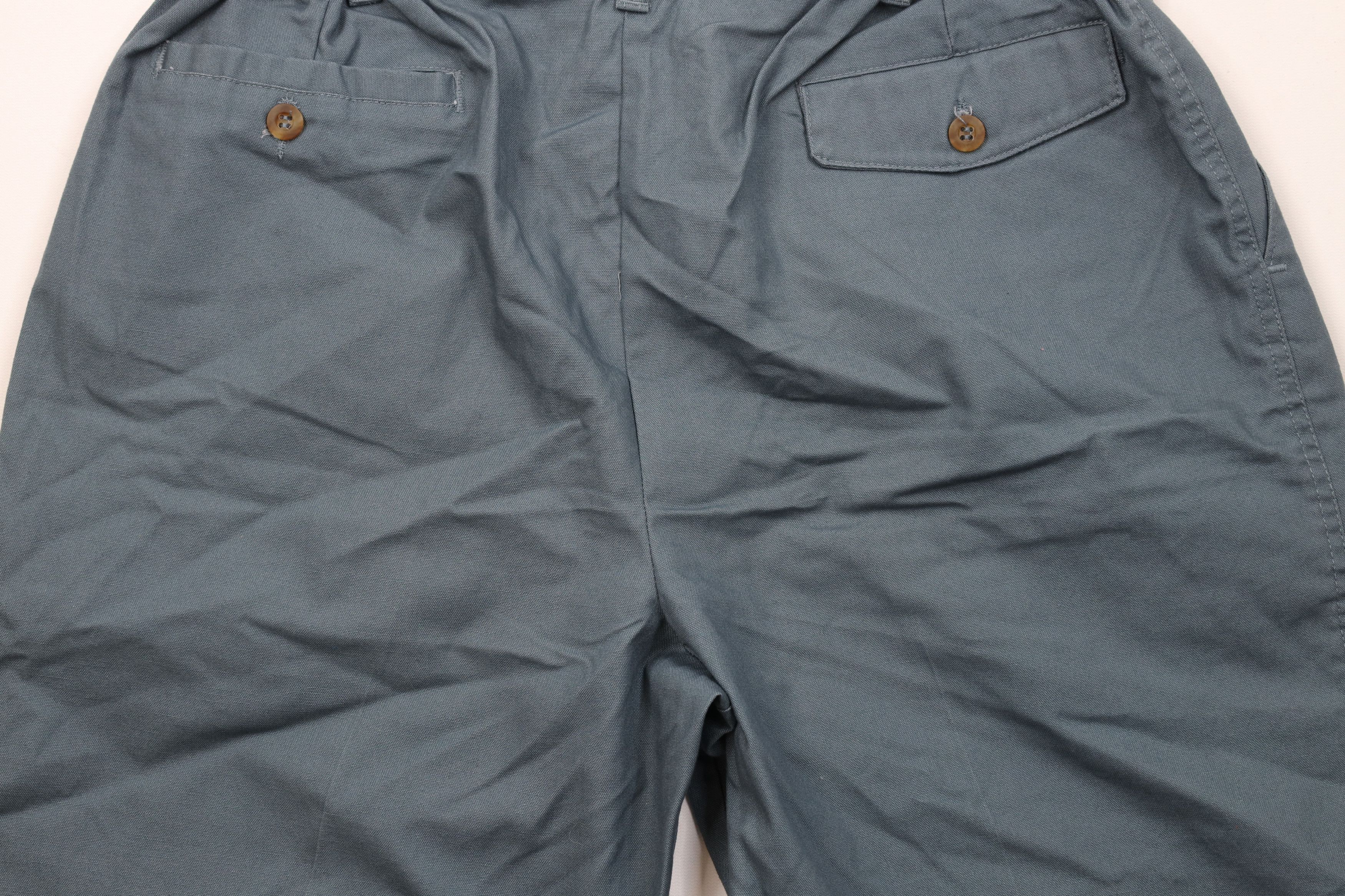 Vintage Vintage 90s Streetwear Above Knee Chino Shorts Steel USA Size US 36 / EU 52 - 10 Thumbnail