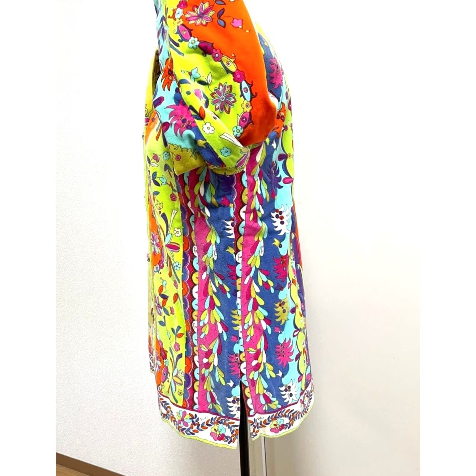Emilio Pucci VINTAGE Emilio Pucci Pop Art Print Shirt Women's Cotton Velvet Top Size 14 Size XL / US 12-14 / IT 48-50 - 3 Thumbnail