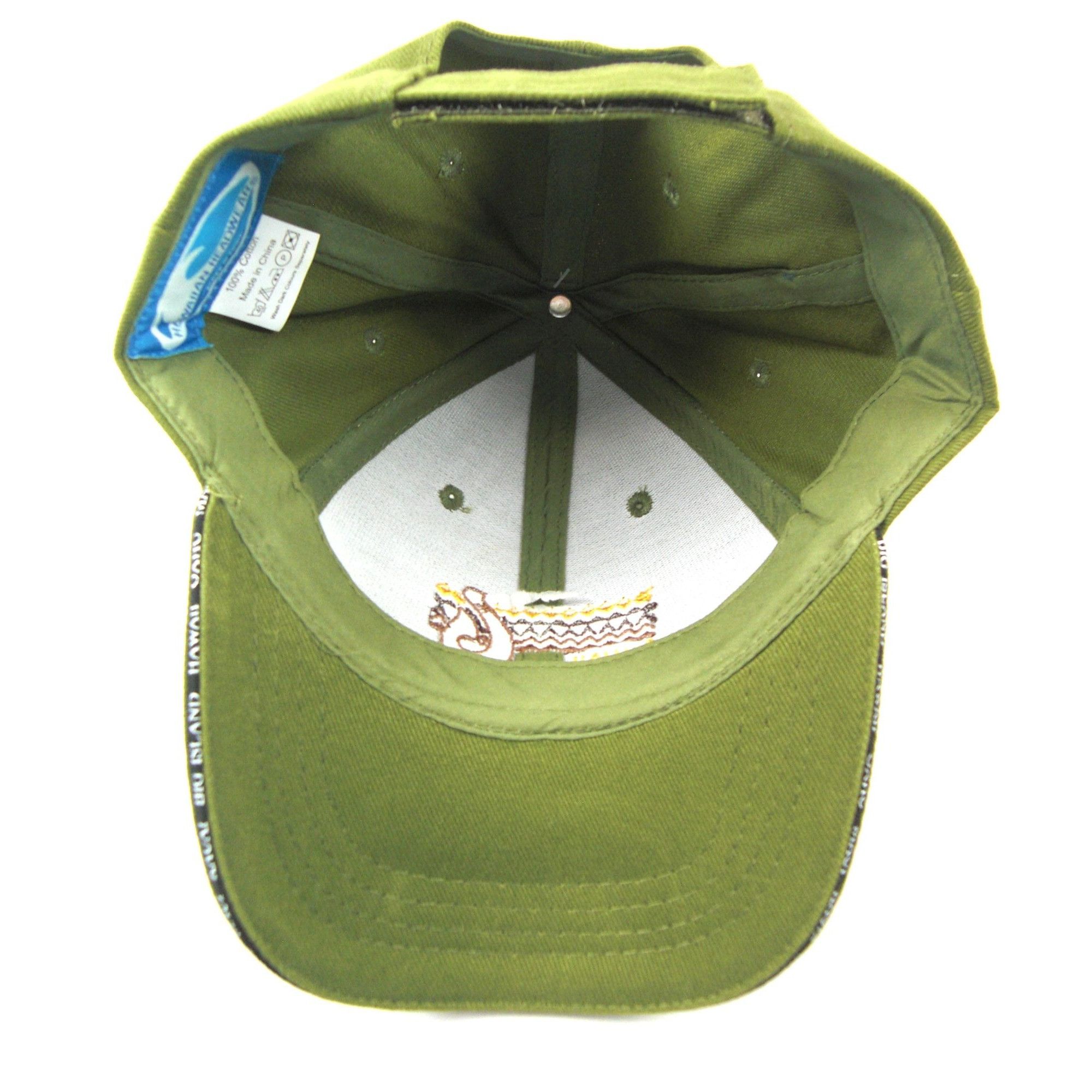 Other Hawaii Olive Green Baseball Cap Trucker Hat Snapback New Size ONE SIZE - 3 Thumbnail