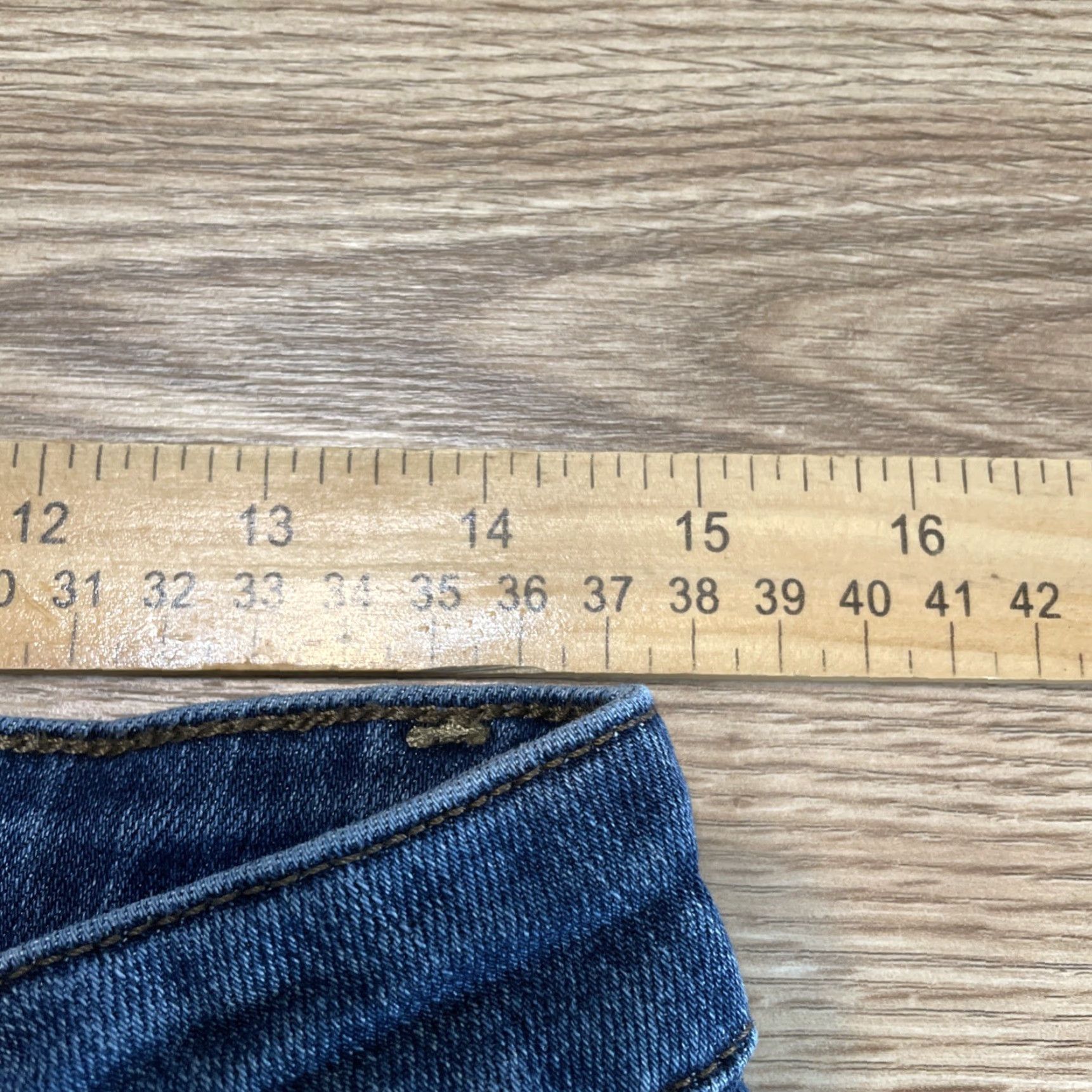 Lee VINTAGE Lee Women's Jeans Bootcut Mid Rise 8P Blue Denim Cotton Blend 80s, 90s, Casual Fits Size 30" / US 8 / IT 44 - 5 Thumbnail
