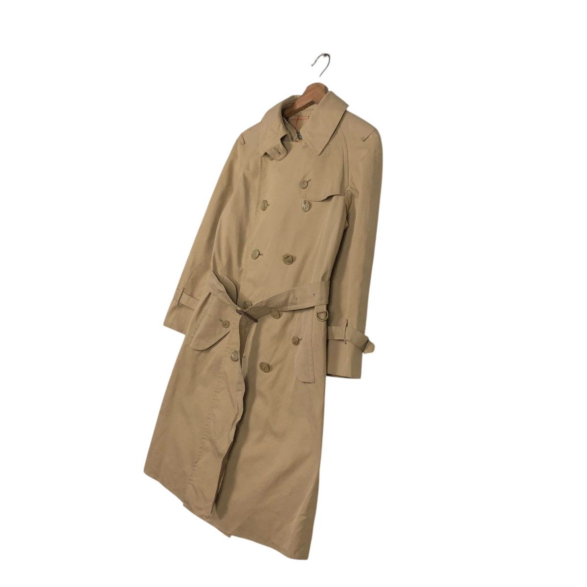 Burberry 🔥VINTAGE TRENCH COAT LONG JACKET BURBERRYS NOVA CHECK Size US S / EU 44-46 / 1 - 5 Thumbnail