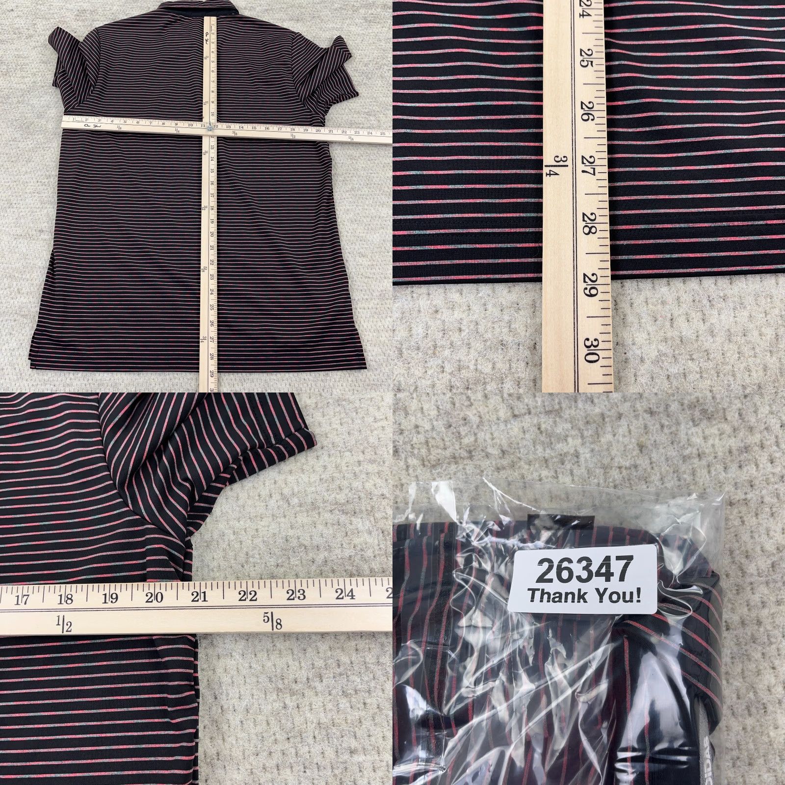 Adidas Adidas Polo Shirt Men M Black Pink Performance Golf Plain Wicking Clima Shirt Polo Size US M / EU 48-50 / 2 - 8 Thumbnail