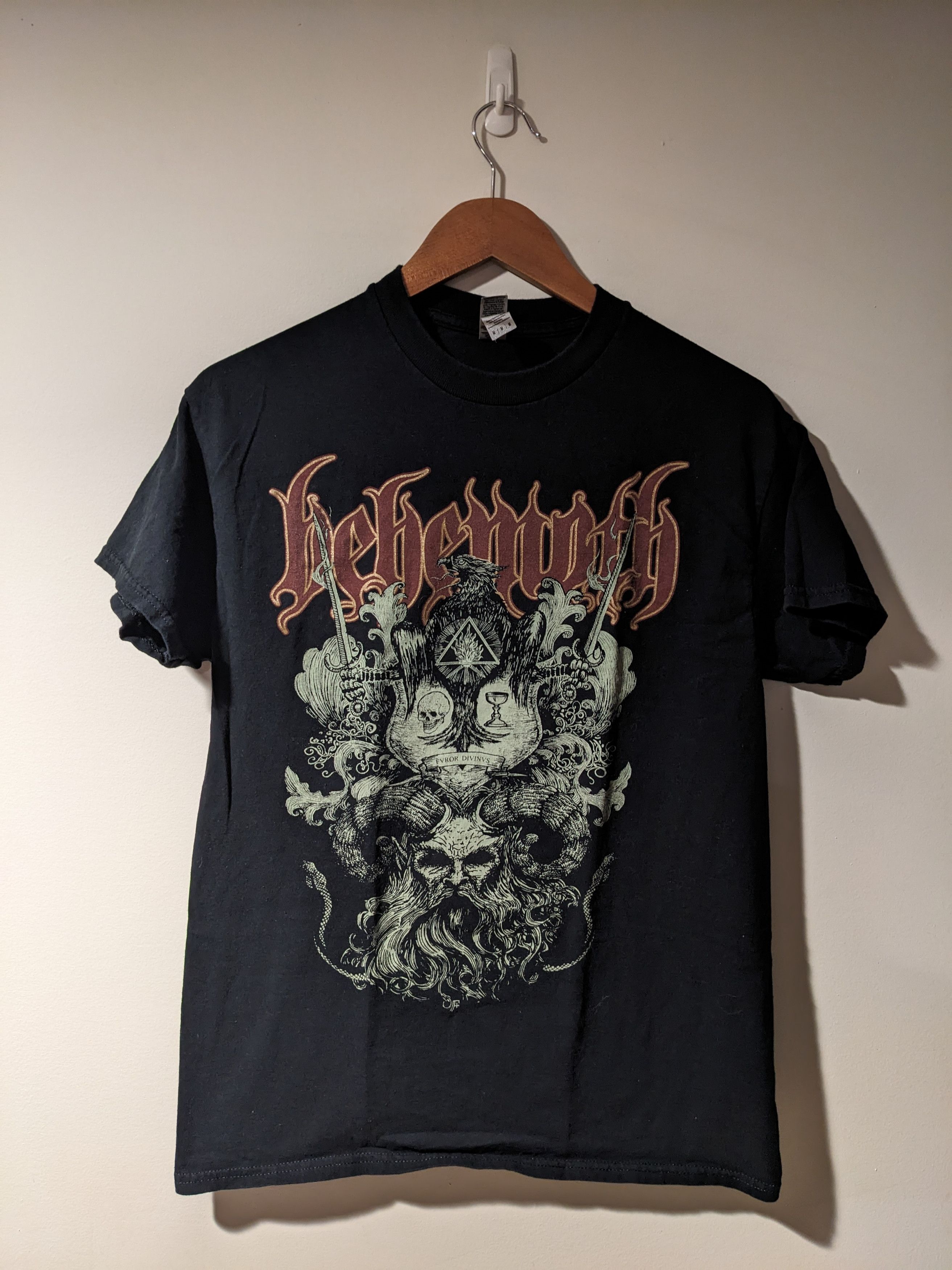 Band Tees Behemoth Band Tour Skull Black Medium T-Shirt Size US M / EU 48-50 / 2 - 1 Thumbnail