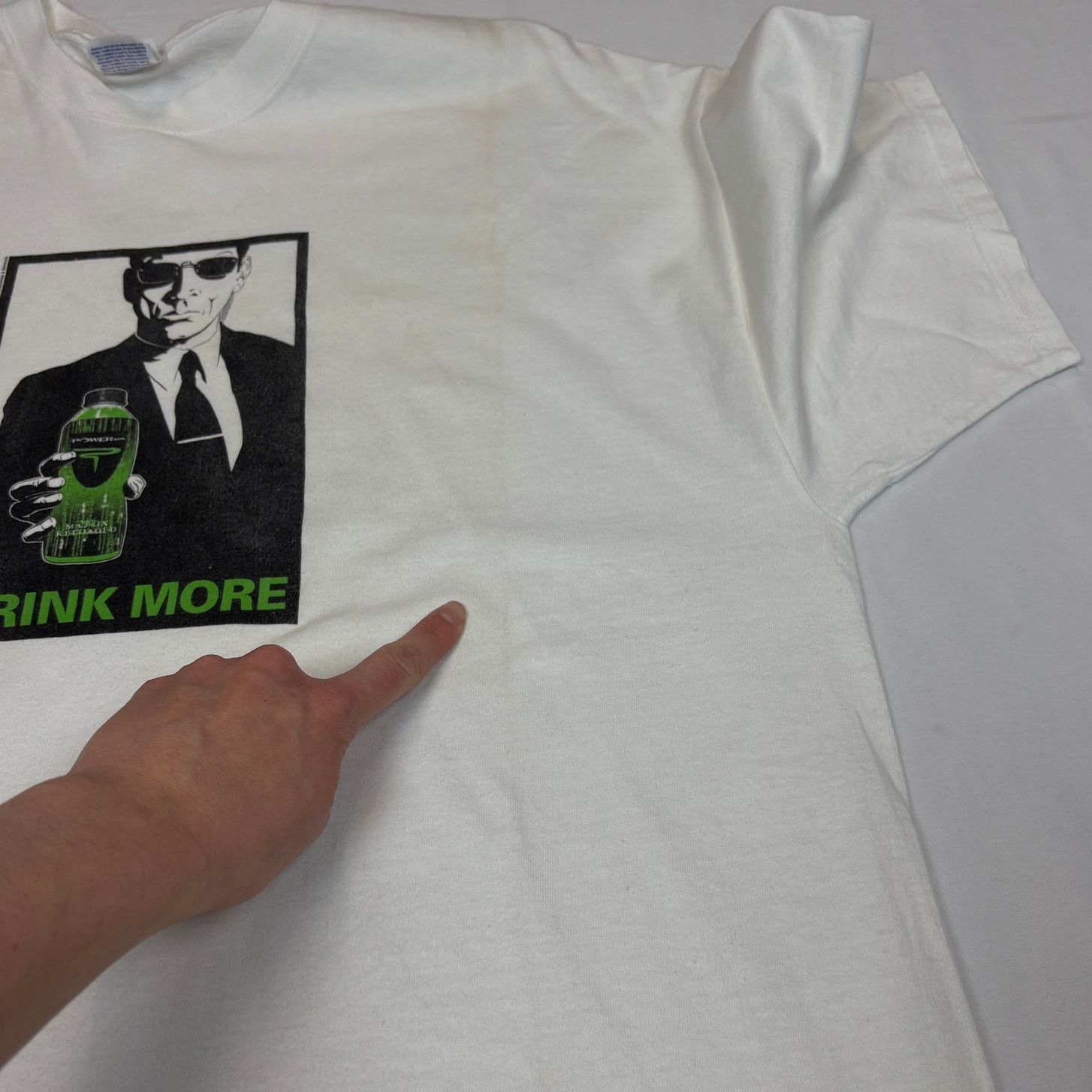 Hanes Vintage The Matrix Powerade Promo Drink More Shirt Men's XL Size US XL / EU 56 / 4 - 11 Thumbnail