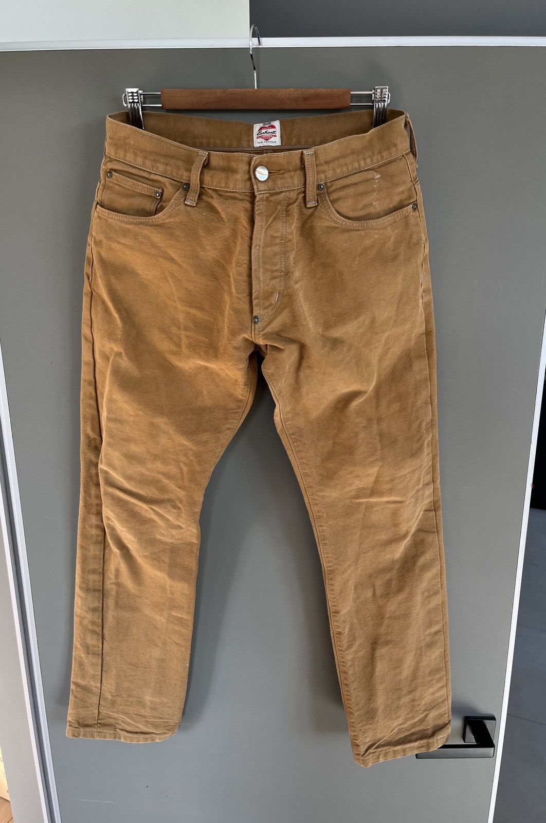 Carhartt Carhartt Roper Heavy Duck Canvas Back Cinch Pants Size US 31 - 4 Thumbnail