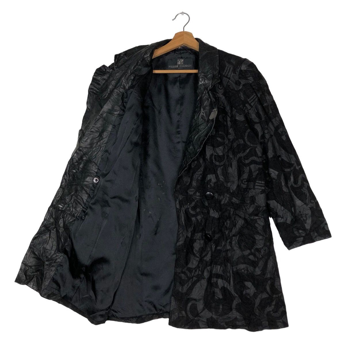 Pierre Balmain 🔥Authentic Genuine Leather Jacket Pierre Balmain Paris Size M / US 6-8 / IT 42-44 - 8 Thumbnail