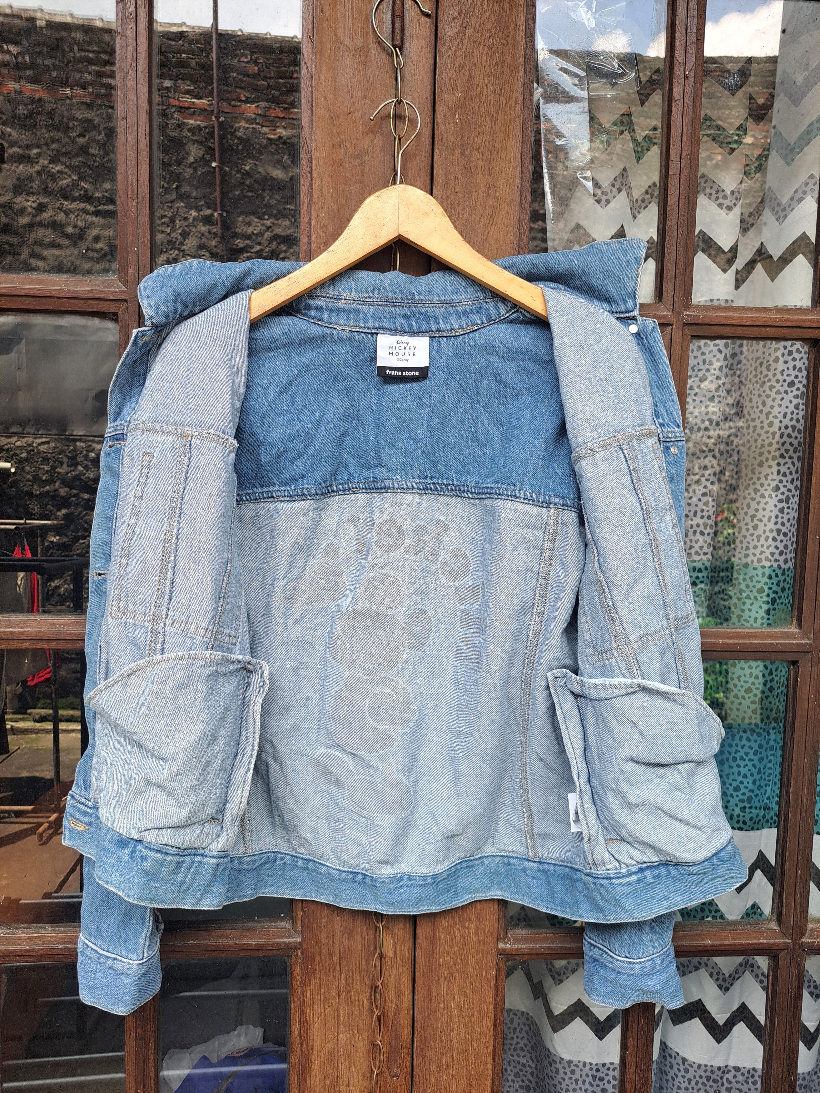 Disney × Mickey Mouse Disney x Frank stone Mickey Mouse Denim Jacket Womens M Size M / US 6-8 / IT 42-44 - 6 Thumbnail