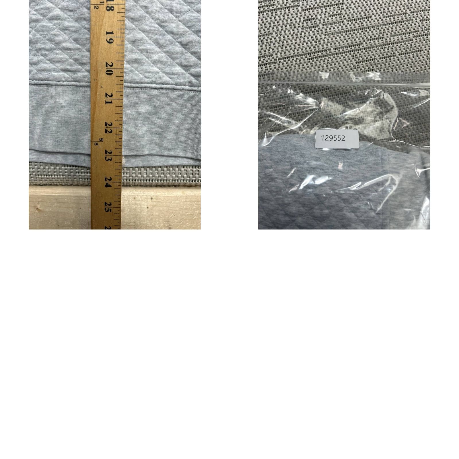 Vintage L.L.Bean Jacket Womens Medium Gray Cotton Quilted Full Zip Size M / US 6-8 / IT 42-44 - 8 Thumbnail