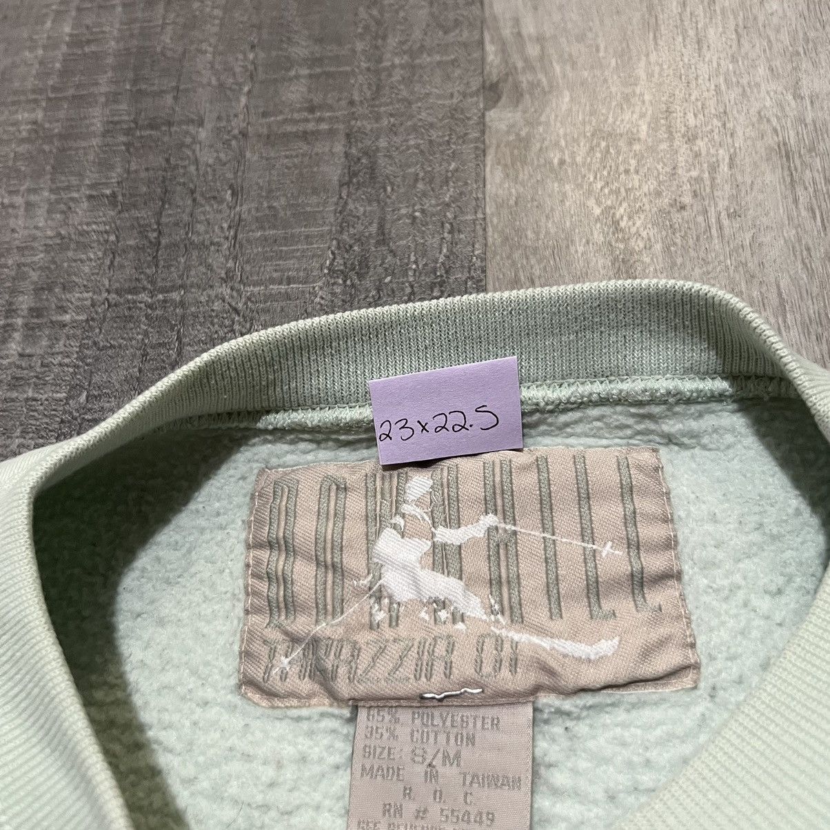 Vintage VTG Wildcat Mountain New England Ski Hike Teal Sweatshirt Size S / US 4 / IT 40 - 4 Thumbnail