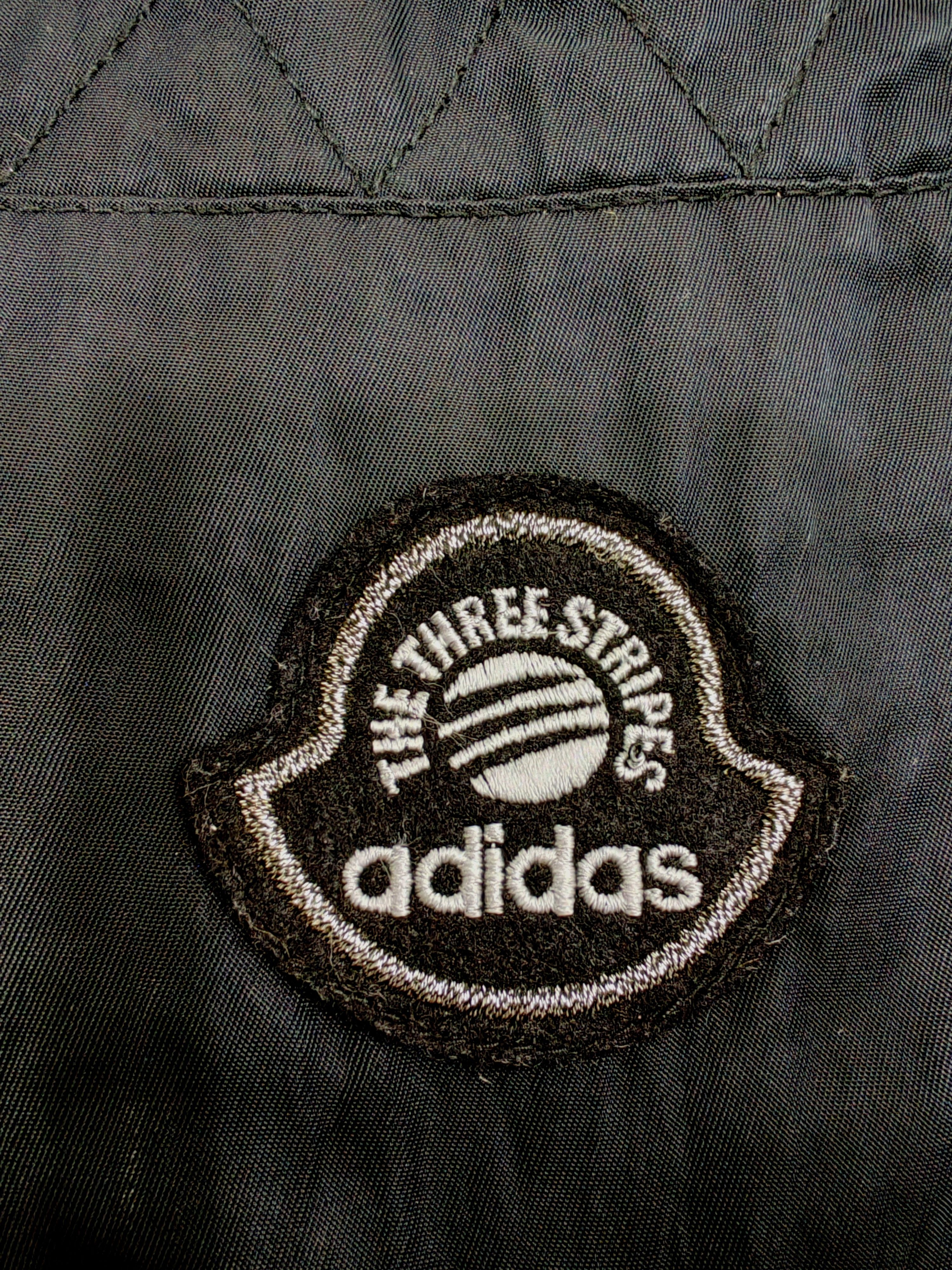 Adidas × Designer LIMITED SAMPLE Adidas The Three Stripes Blazer Mens Black Size 42S - 8 Thumbnail