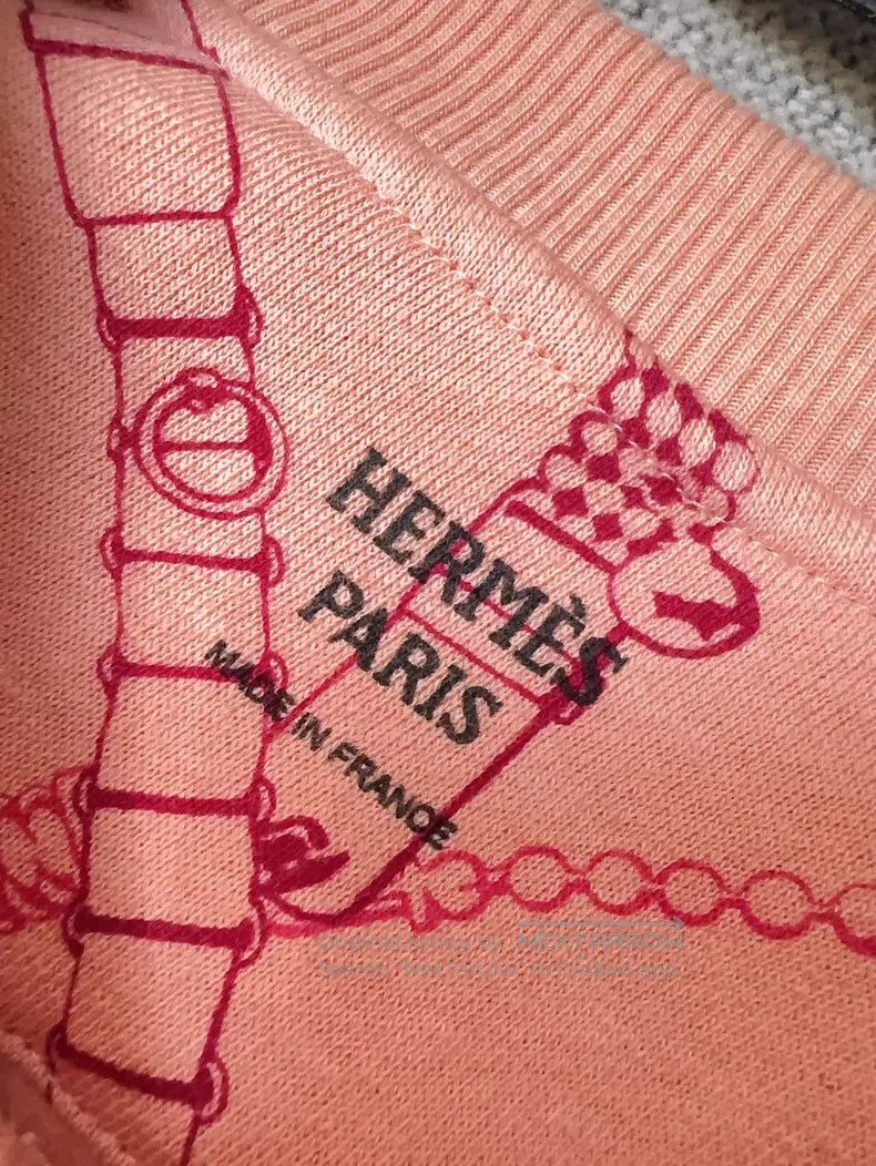Hermes Hermes Pink Lock Chain Printed Hoodie Dress Size XS / US 0-2 / IT 36-38 - 6 Thumbnail