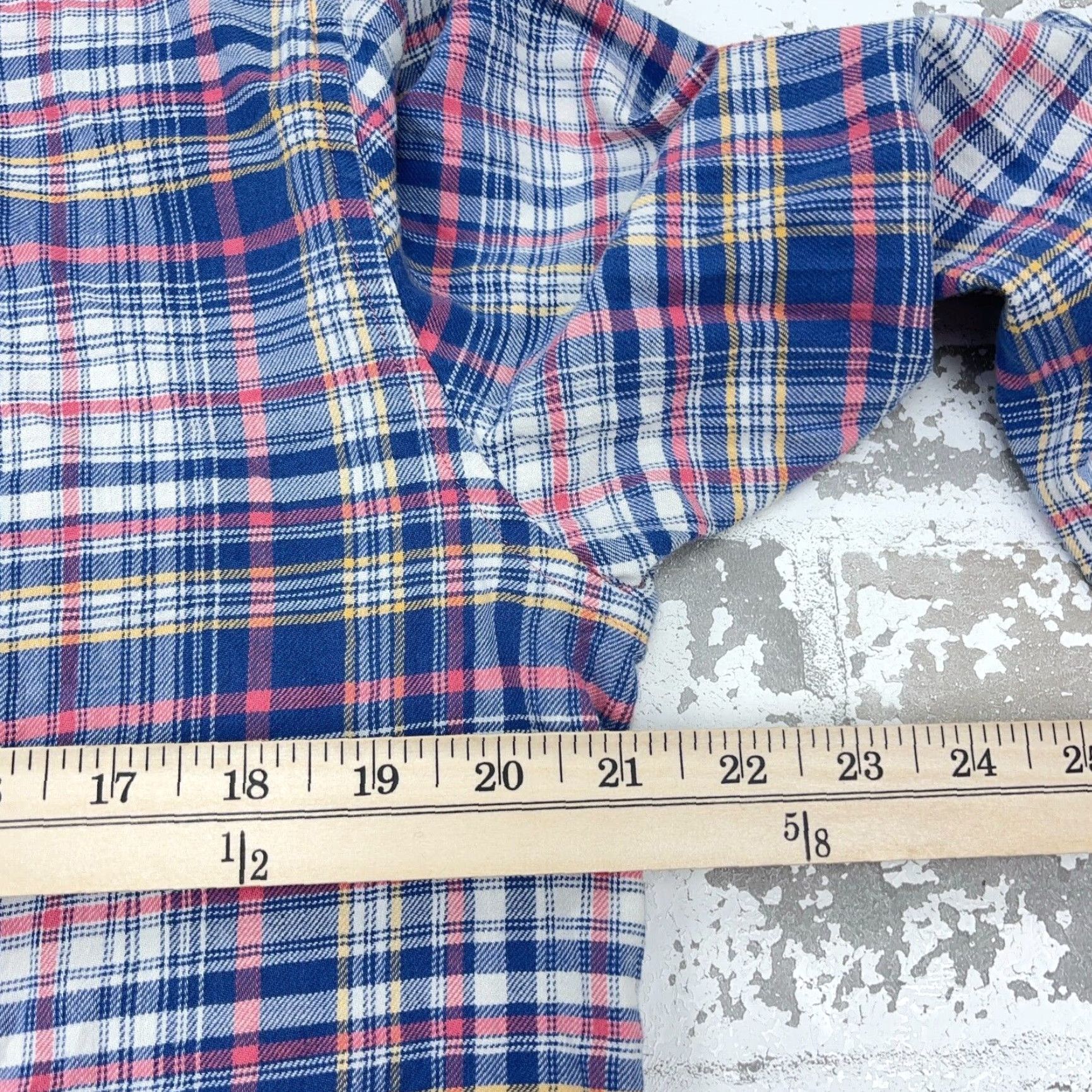 Vineyard Vines Vineyard Vines Flannel Shirt Men M Blue Pink Plaid Button-Up Slim Longshore Size US M / EU 48-50 / 2 - 6 Thumbnail