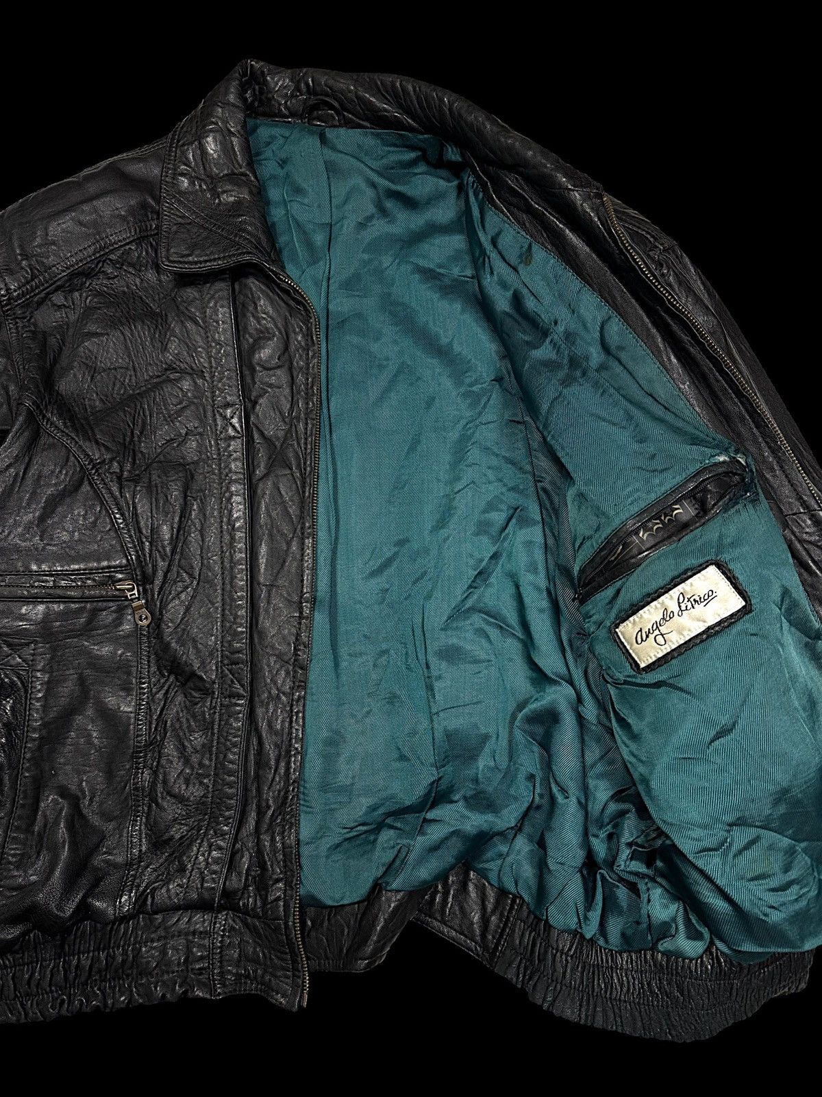 Other ‼️free ship‼️ avant garde leather jacket like balenci opium Size US L / EU 52-54 / 3 - 3 Thumbnail