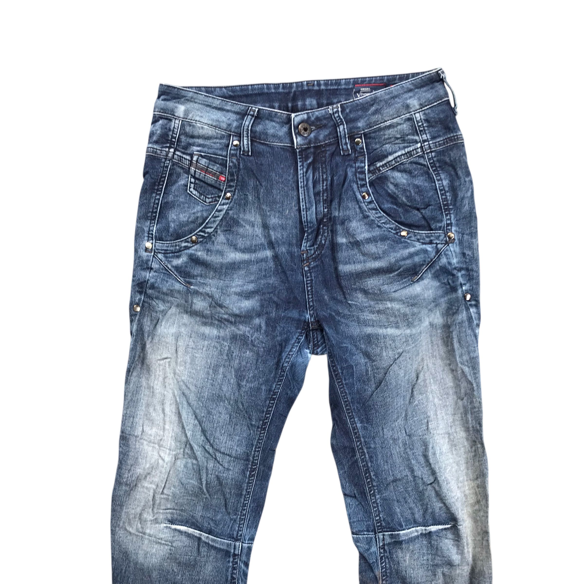 Diesel Diesel Distressed Denim Pants -Rare - Size 28 Size US 28 / EU 44 - 4 Thumbnail