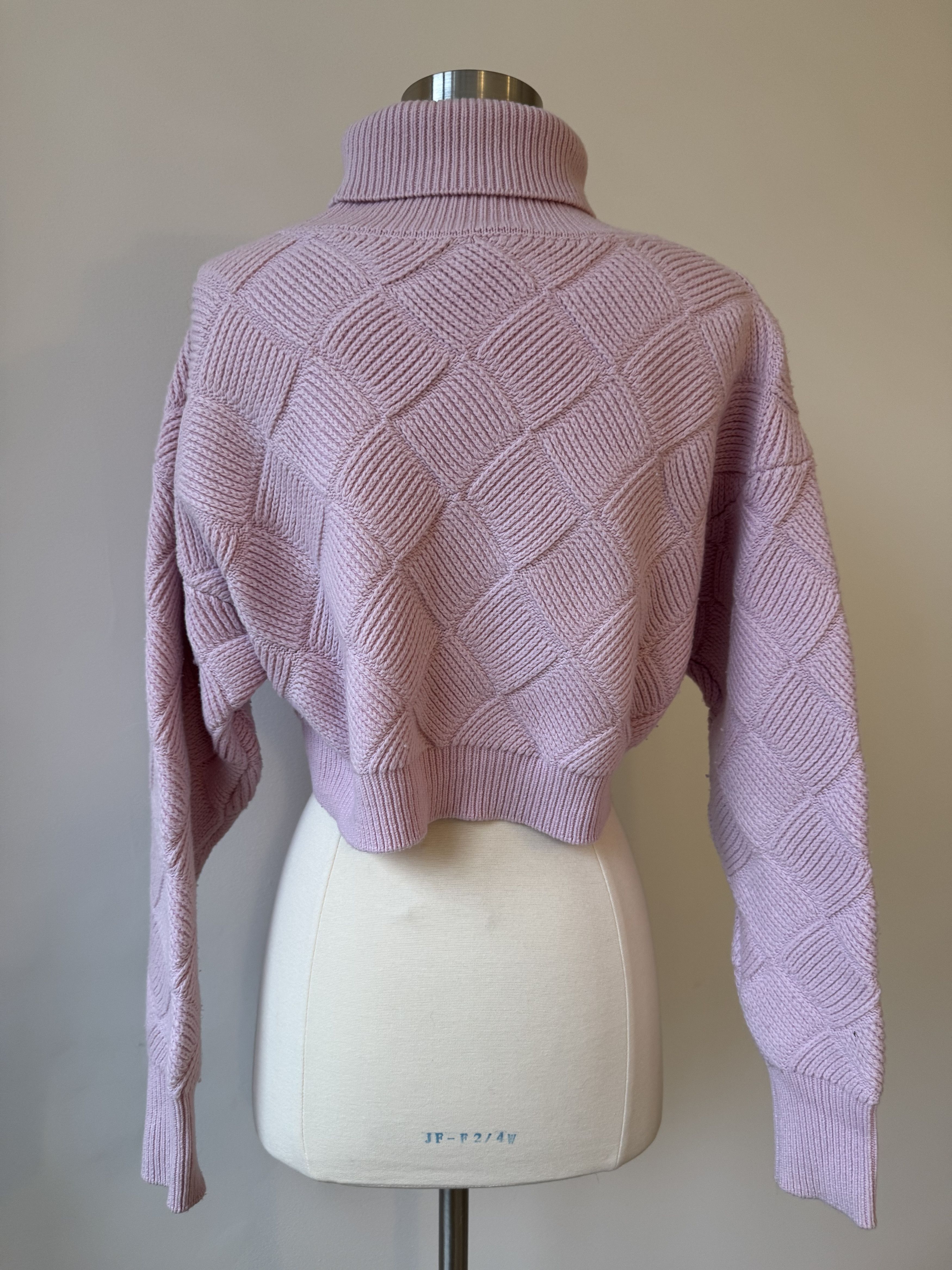 Ronny Kobo Ronny Kobo Onyx Knit Crop Turtleneck Size M / US 6-8 / IT 42-44 - 5 Thumbnail