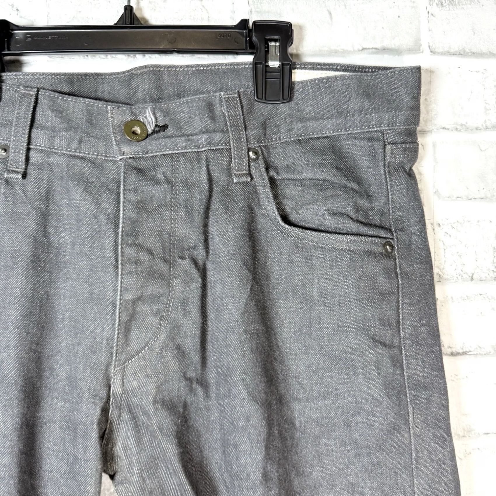 Rag & Bone rag & bone Jeans Slim Straight Mens 32x32 Gray Slimming Straight Jeans Mens Size US 32 / EU 48 - 2 Thumbnail