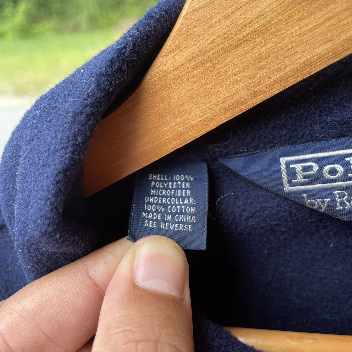 Polo Ralph Lauren 🔥Vintage Polo Ralph Lauren Full Zipper Fleece Jacket Size US L / EU 52-54 / 3 - 10 Thumbnail