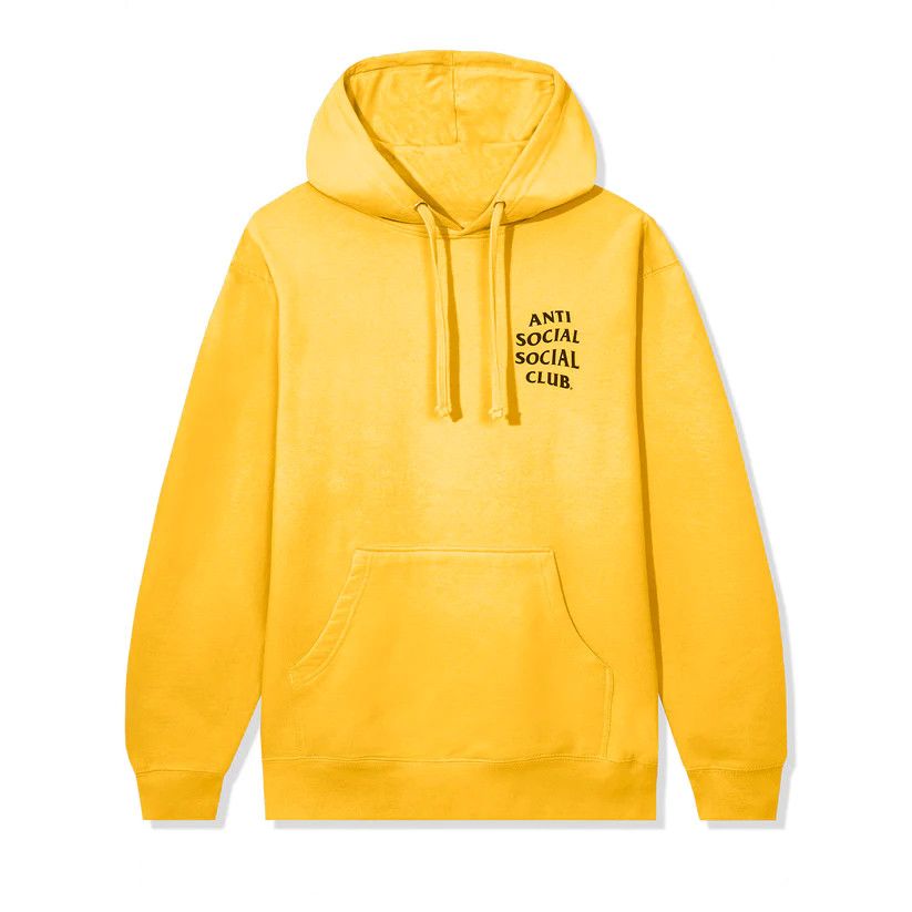 Anti Social Social Club Kkoch Hoodie Gold DS ASSC