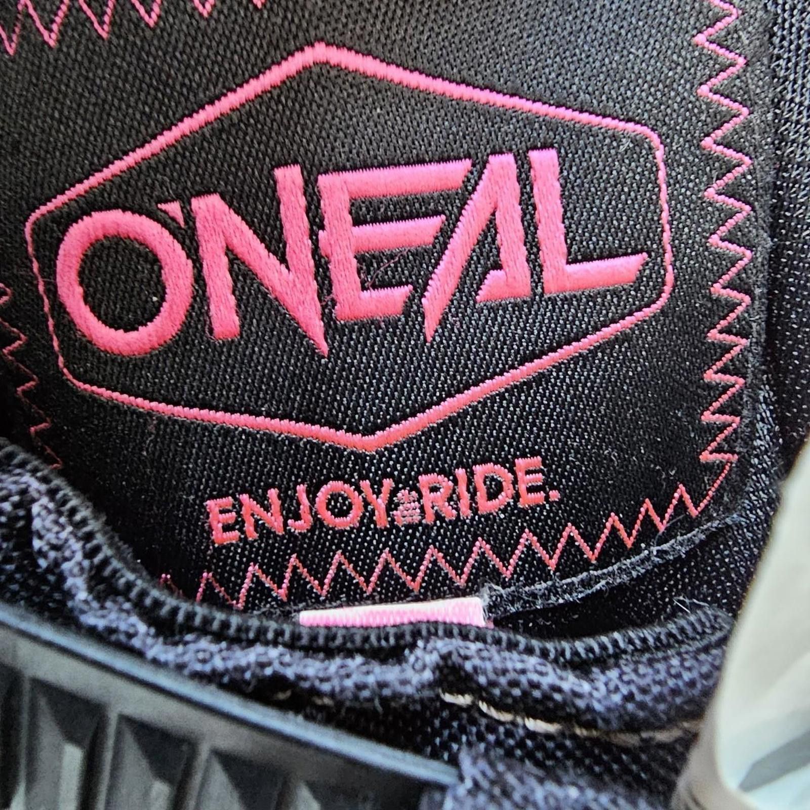 O'Neill O'Neal MX Pants - Black & Pink Size 28" / US 6 / IT 42 - 6 Thumbnail