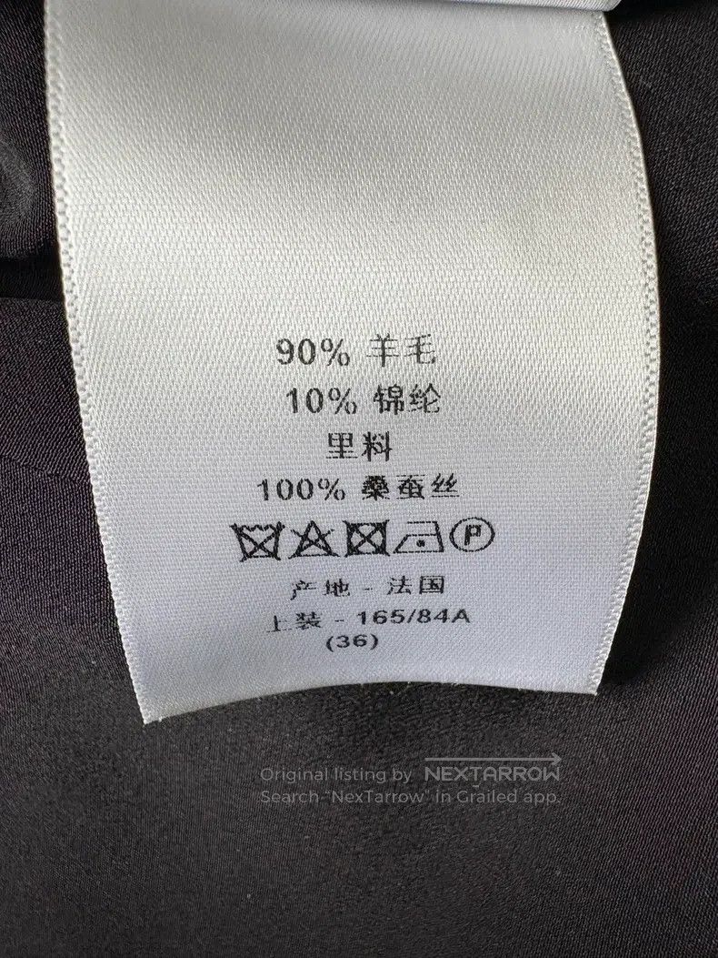 Dior Dior Blue and black plaid double-breasted suit jacket Size XS / US 0-2 / IT 36-38 - 9 Thumbnail