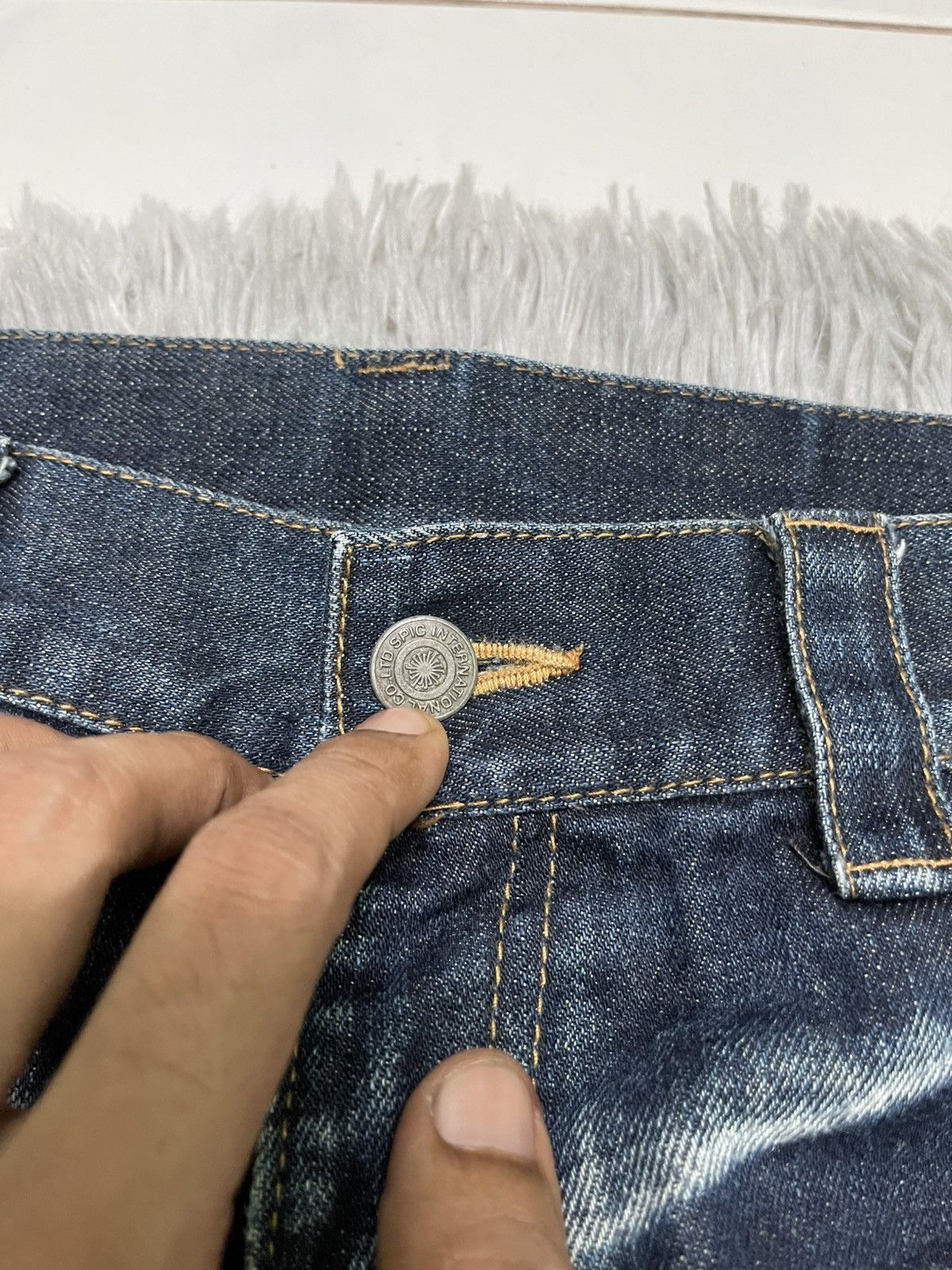 Tornado Mart 2000s TORNADO MART JAPAN SPLASH PAINT DISTRESSED JEANS Size US 34 / EU 50 - 8 Thumbnail