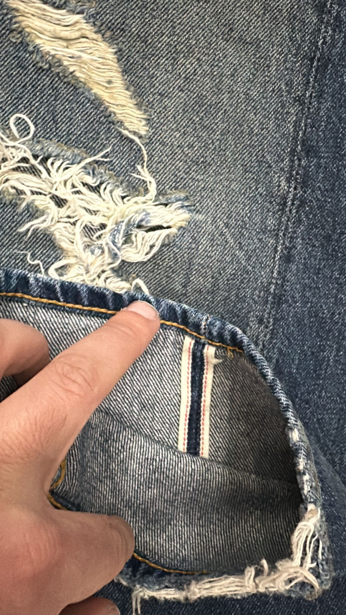 Levi's Vintage Clothing LVC Levi's Vintage Clothing 1955 501XX BigE Selvedge Jeans Size US 32 / EU 48 - 5 Thumbnail