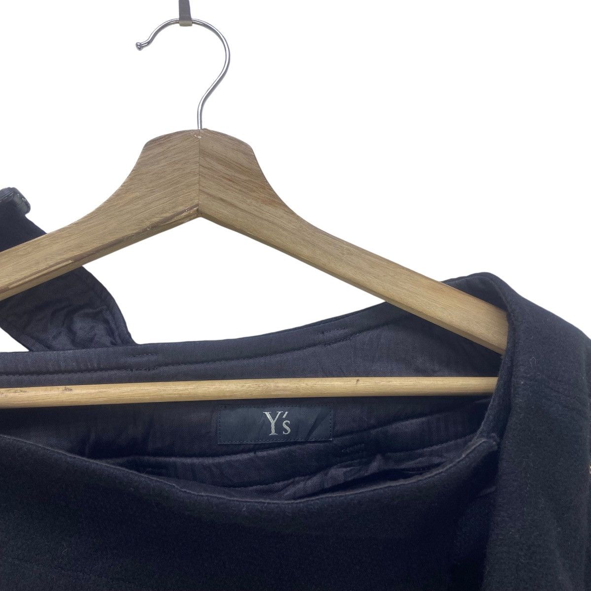 Yohji Yamamoto Yohji Yamamoto Zipper Distressed Wool Skirt Size 27" / US 4 / IT 40 - 11 Thumbnail