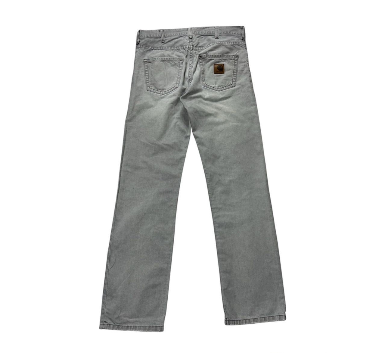 Carhartt Vintage Carhartt slim pant regular washed leather trousers Size US 30 / EU 46 - 1 Thumbnail