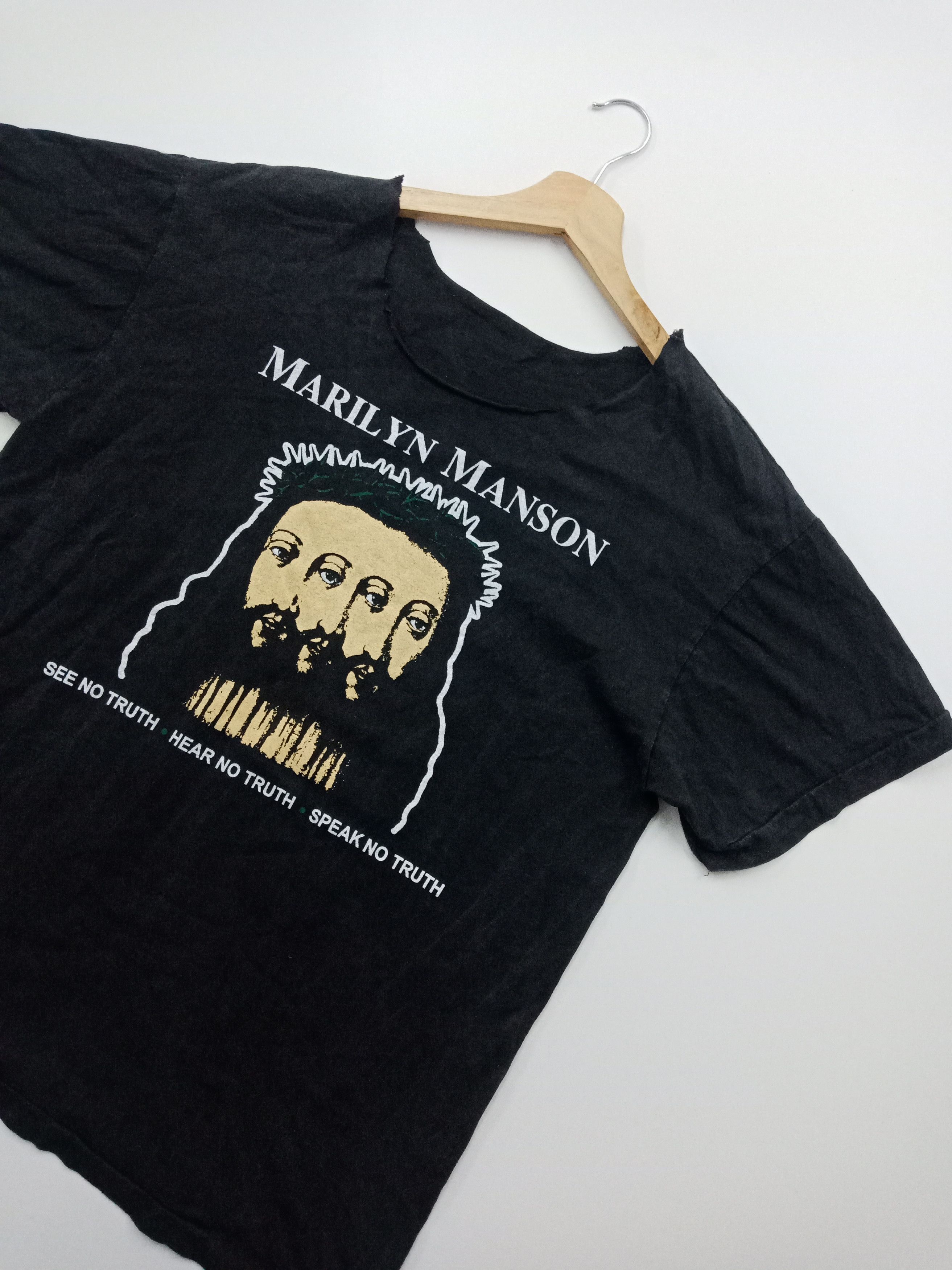 Justin Bieber × Marilyn Manson 90s Marilyn Manson Believe #C Size US L / EU 52-54 / 3 - 3 Thumbnail