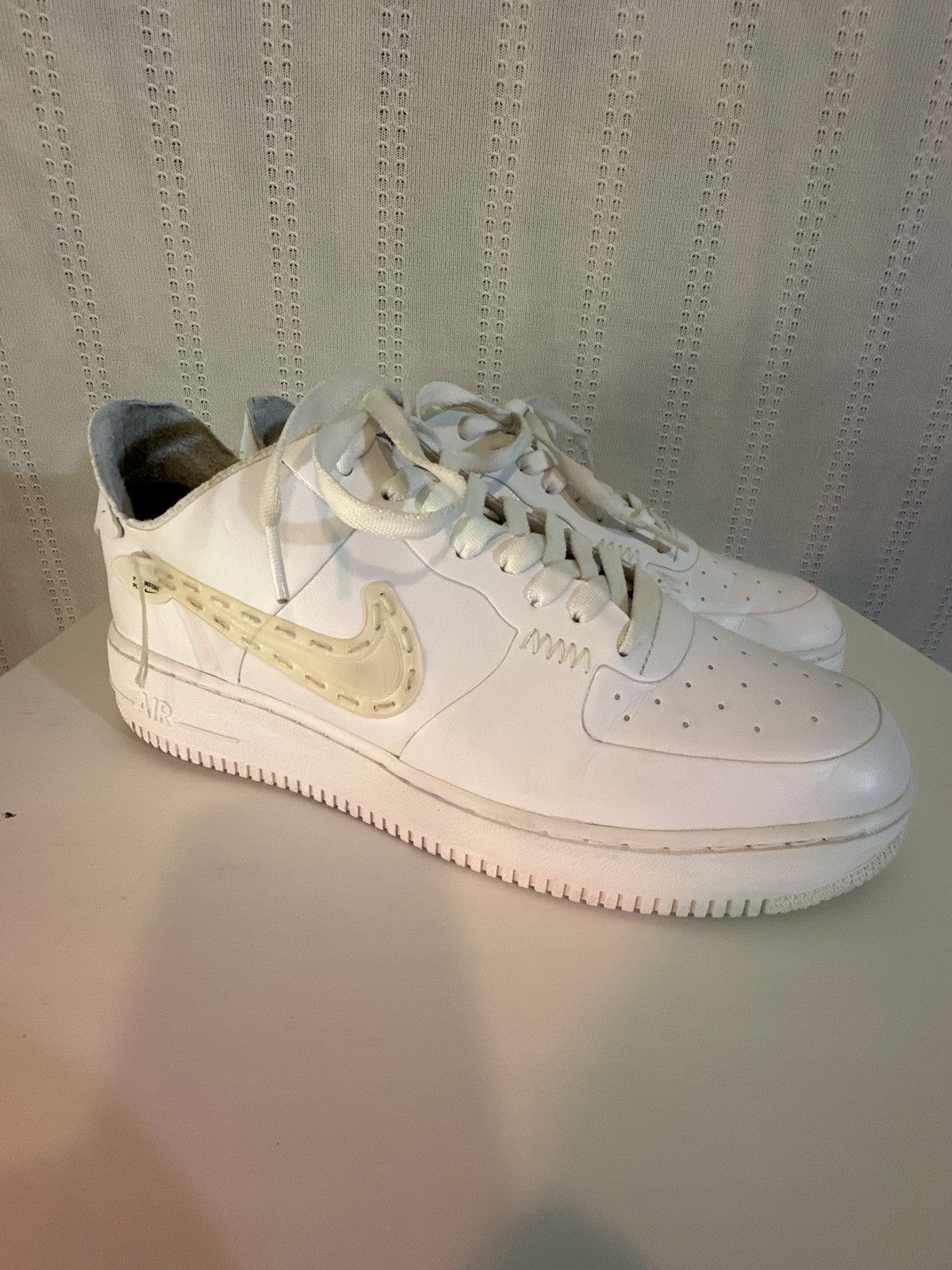Nike Nike Air Force 1 Low NCXL Noise Cancelling White Size US 11 / EU 44 - 1 Thumbnail
