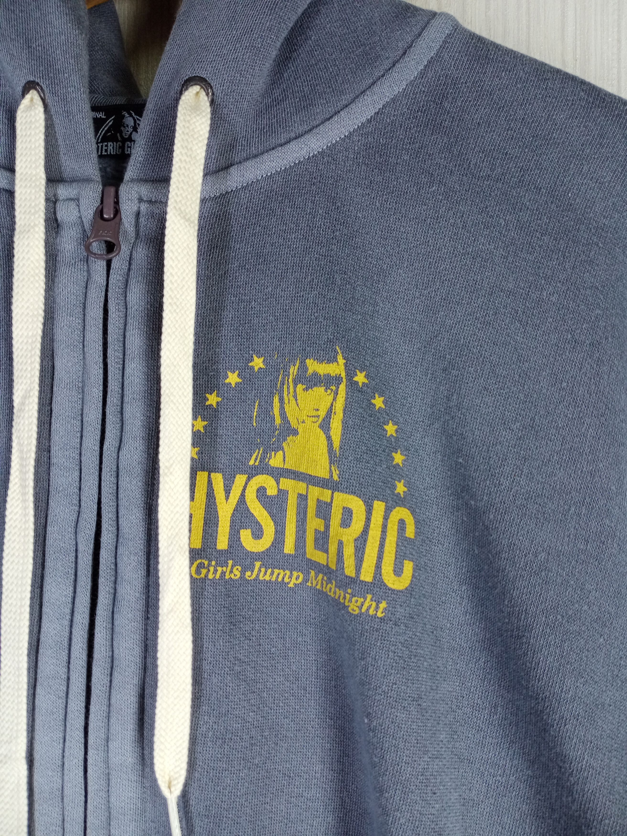 Hysteric Glamour Rare Vintage Hysteric Glamour Girls Jump Midnight Hoodie Size US M / EU 48-50 / 2 - 8 Thumbnail