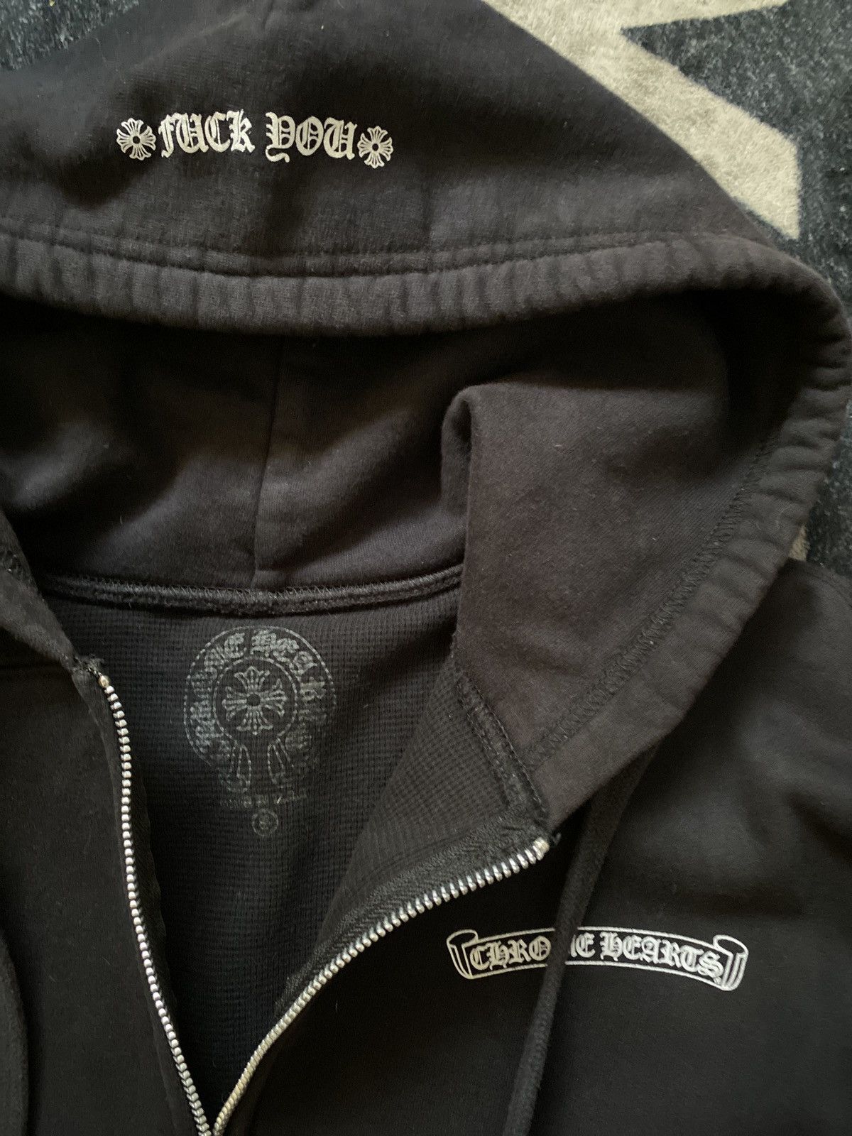Chrome Hearts Chrome Heart horseshoes thermal hoodie Size US S / EU 44-46 / 1 - 2 Thumbnail
