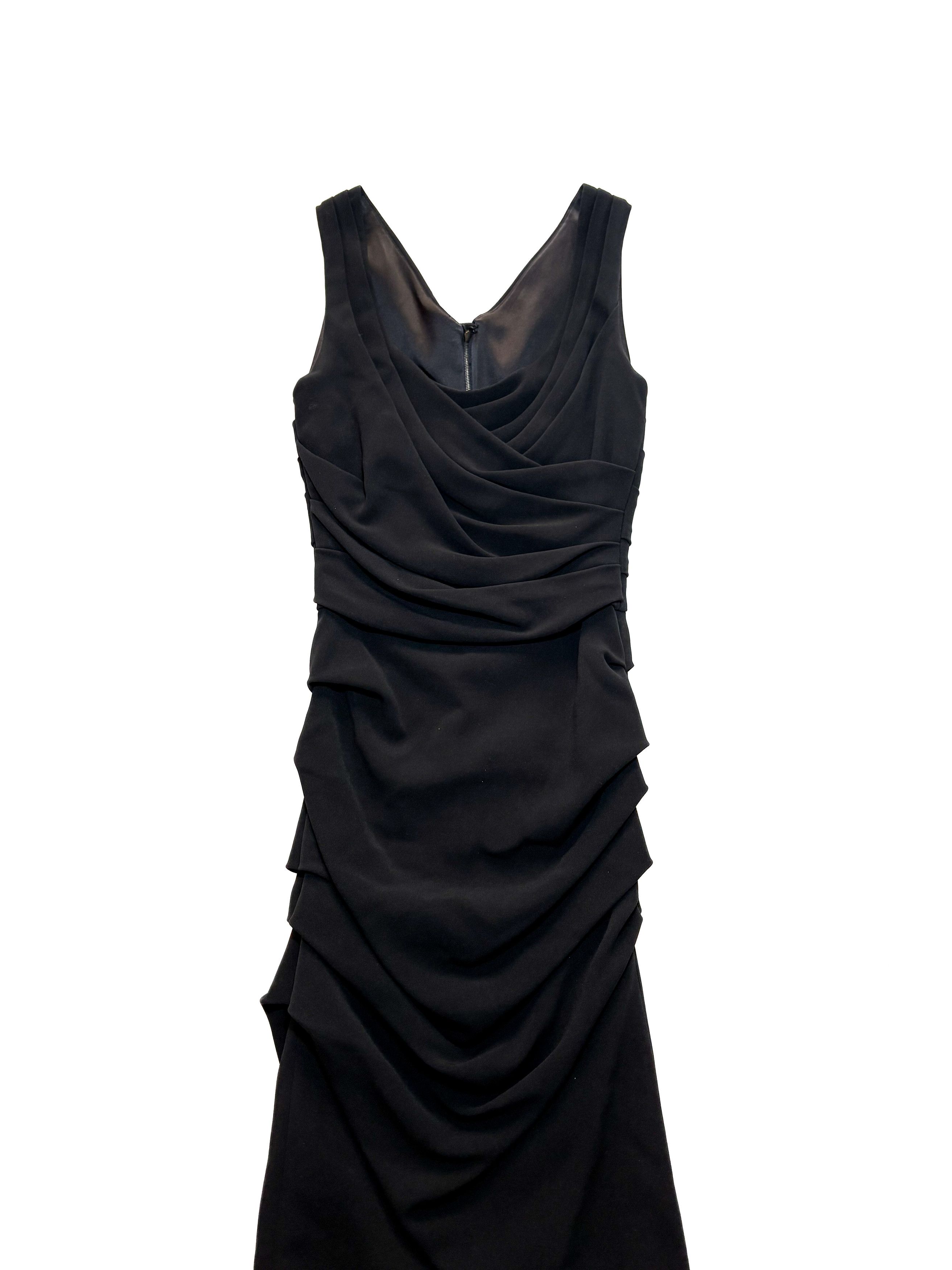 Vintage Dolce & Gabbana Ruched Midi Dress - www.ice4pros.com.br