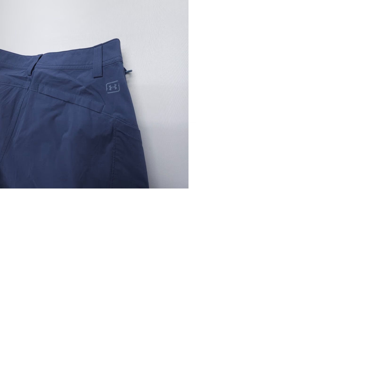 Under Armour Under Armour Pants Blue Mens 32 x 34 UA Fish Hunter 2.0 Tech Stretch Chino 5-Pocket Logo Regular Straight Casual Outdoors All Seasons Size US 32 / EU 48 - 9 Thumbnail