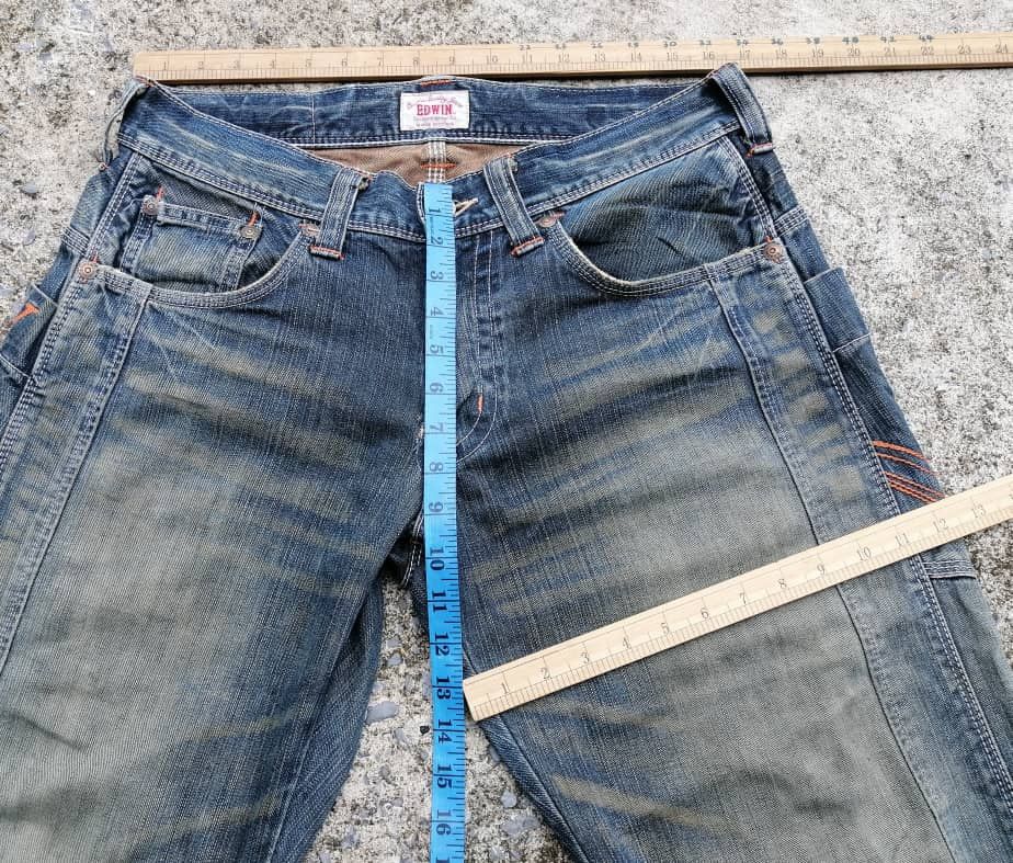 Edwin Edwin XV 465XVS Denim Jeans Size US 34 / EU 50 - 6 Thumbnail