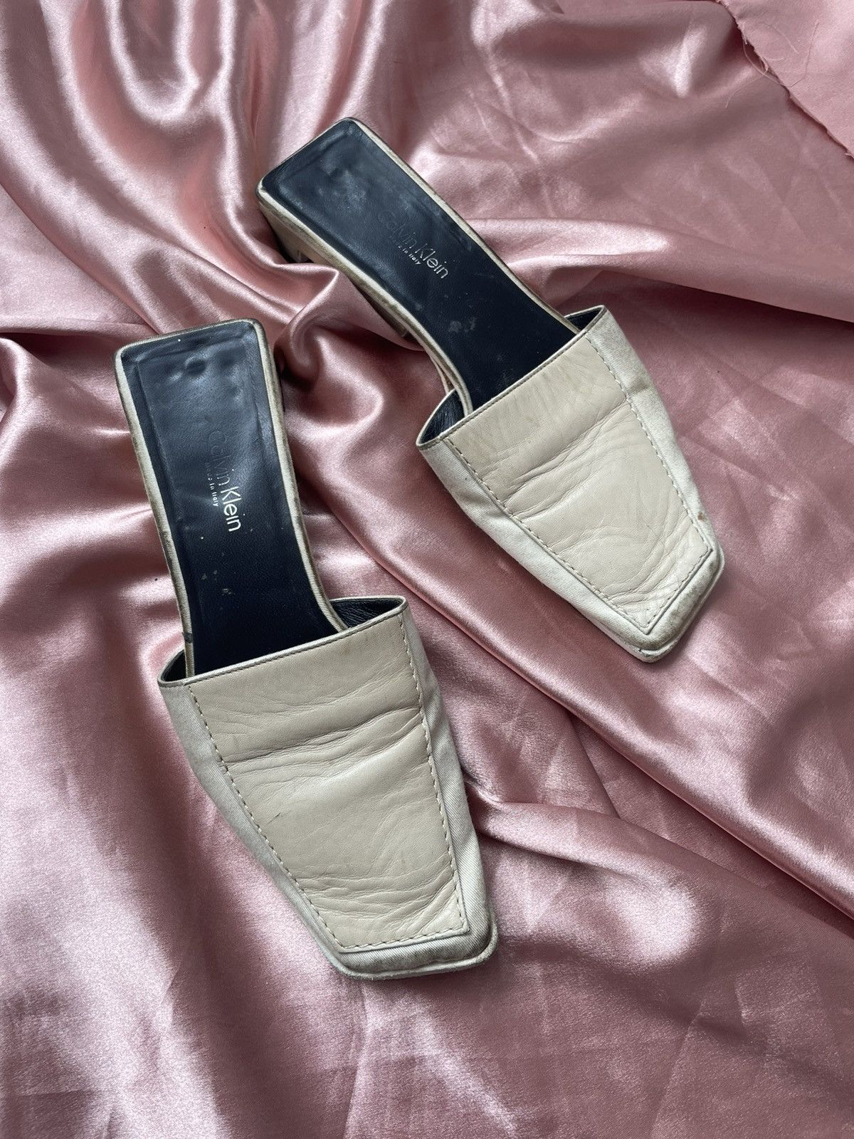 Calvin Klein Calvin Klein leather mules Size US 6 / IT 36 - 5 Thumbnail