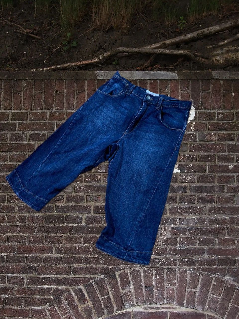 Levi's × Vintage VINTAGE THRASHED FADED LEVI’S WASH JEAN SHORTS Size US 30 / EU 46 - 1 Thumbnail