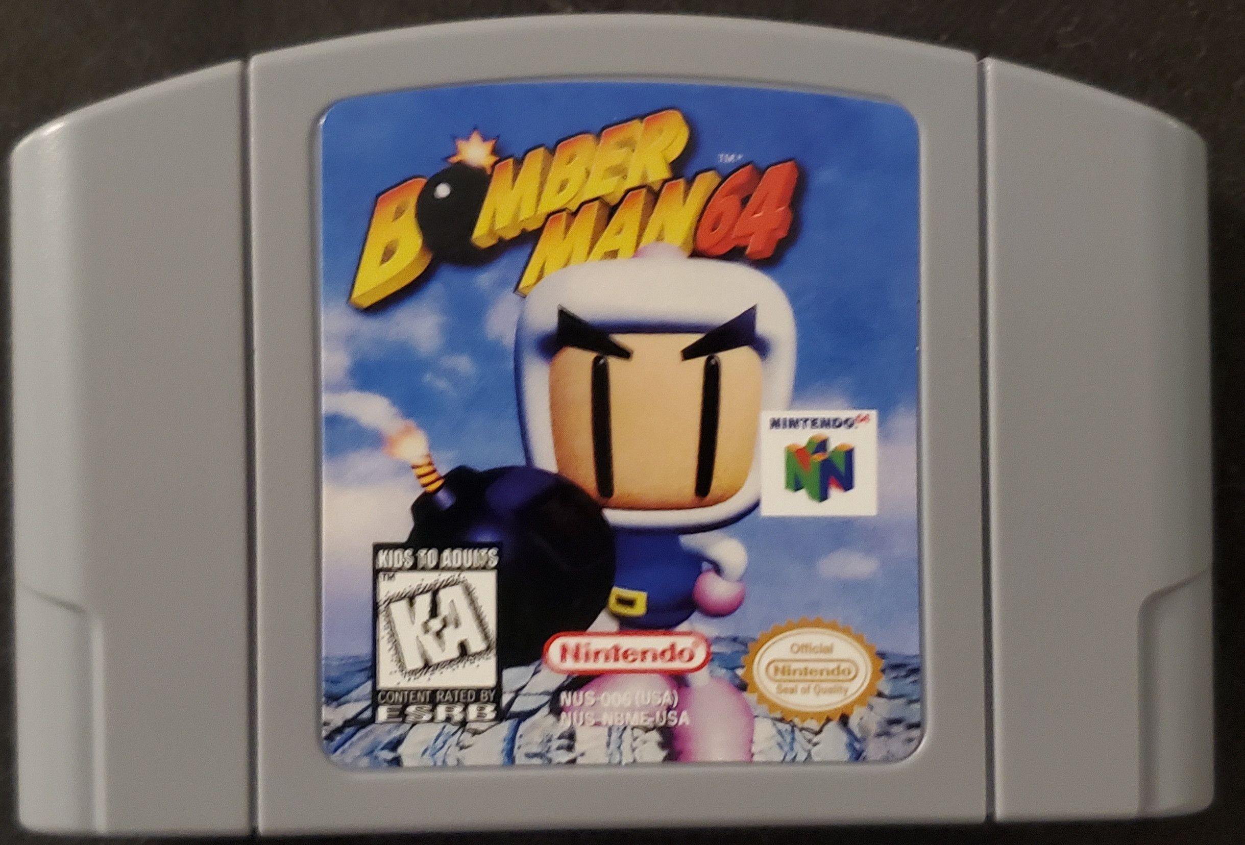 Nintendo Bomberman 64 N64 Nintendo 64 Video Game Size ONE SIZE - 1 Thumbnail