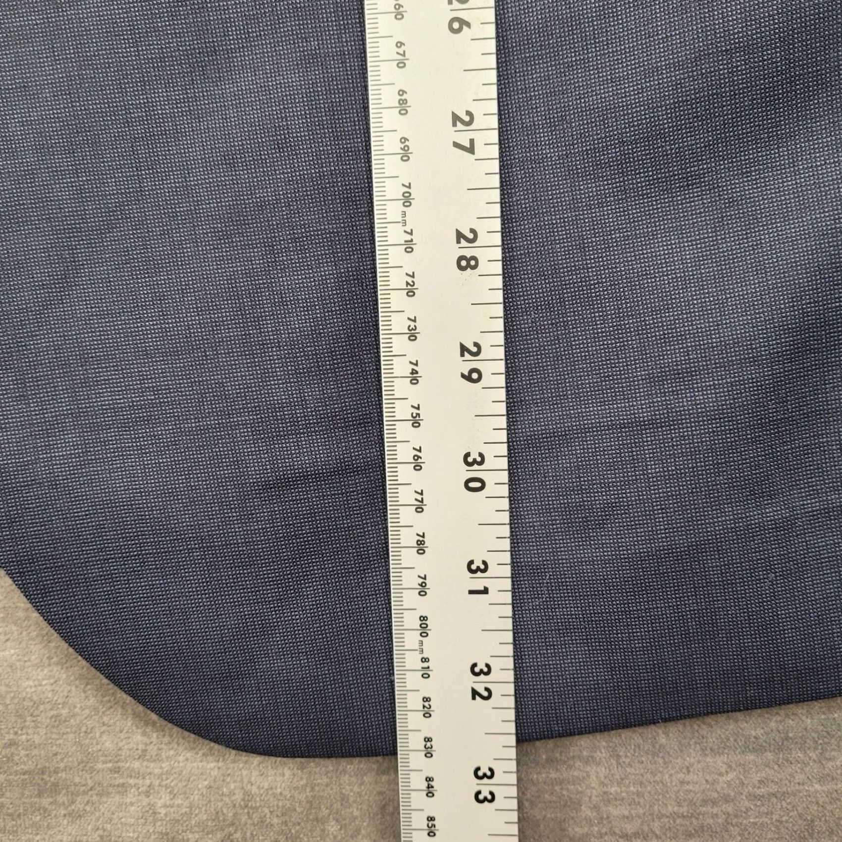 Jos. A. Bank Jos A Bank Traveler Tailored Fit 44L Wool Suit Jacket Blazer Gray Two-Button Notch Lapel Long 4-Button Sleeve Men Size 44R - 7 Thumbnail