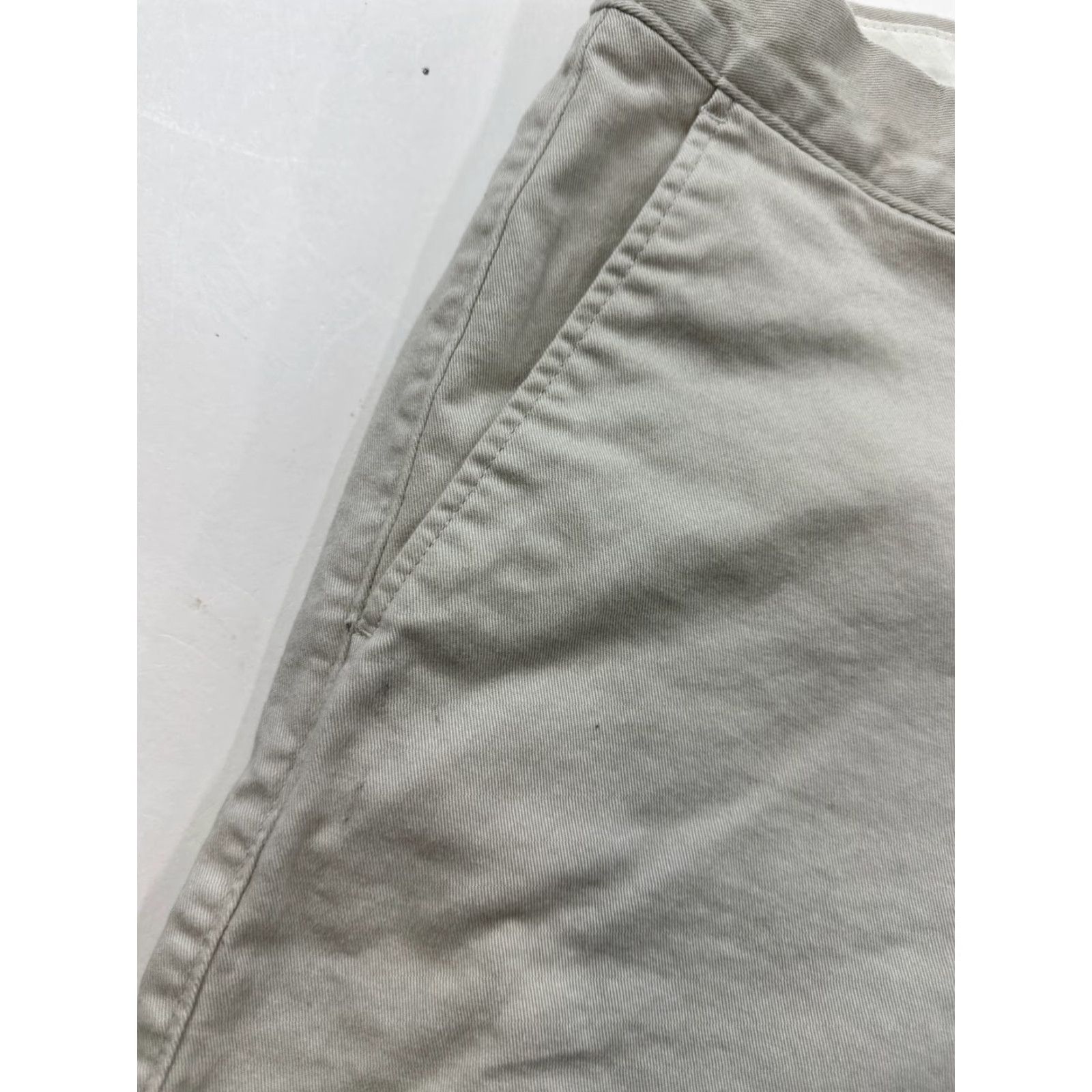 J.Crew J.Crew Pants Mens 32x34 Gray Slim Straight Leg Chino Slash Pocket Casual Button Closure Cotton Size US 32 / EU 48 - 3 Thumbnail