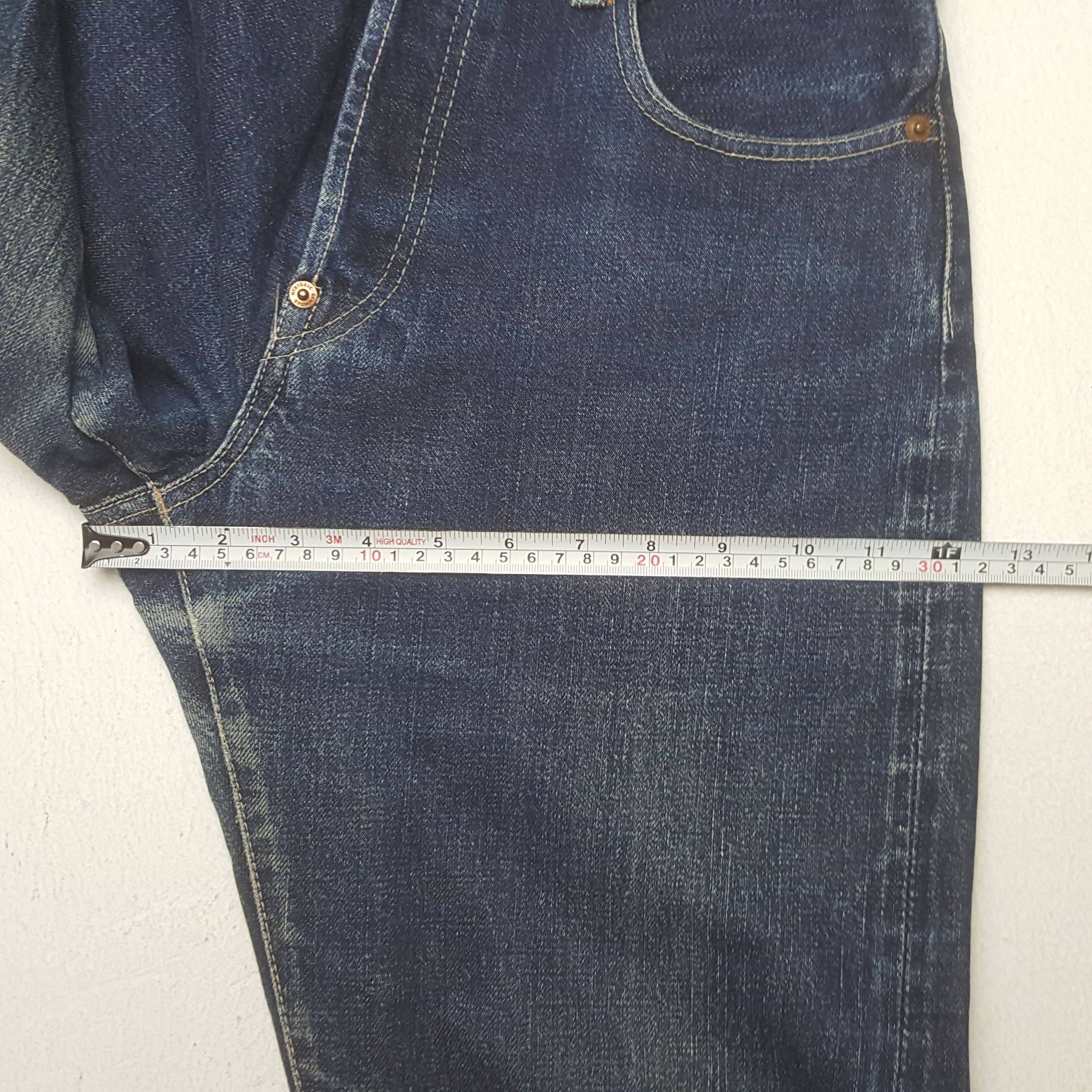 Hysteric Glamour × Japanese Brand × Vintage Vintage Hysteric Glamour Japanese Brand Custom Art Jeans Size US 31 - 11 Thumbnail