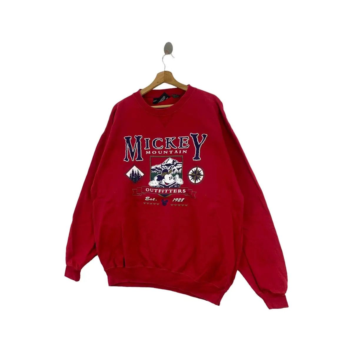 Disney Vintage DISNEY MICKEY MOUSE Mountain Theme Park Sweatshirt Size XXL / US 16-18 / IT 52-54 - 2 Thumbnail