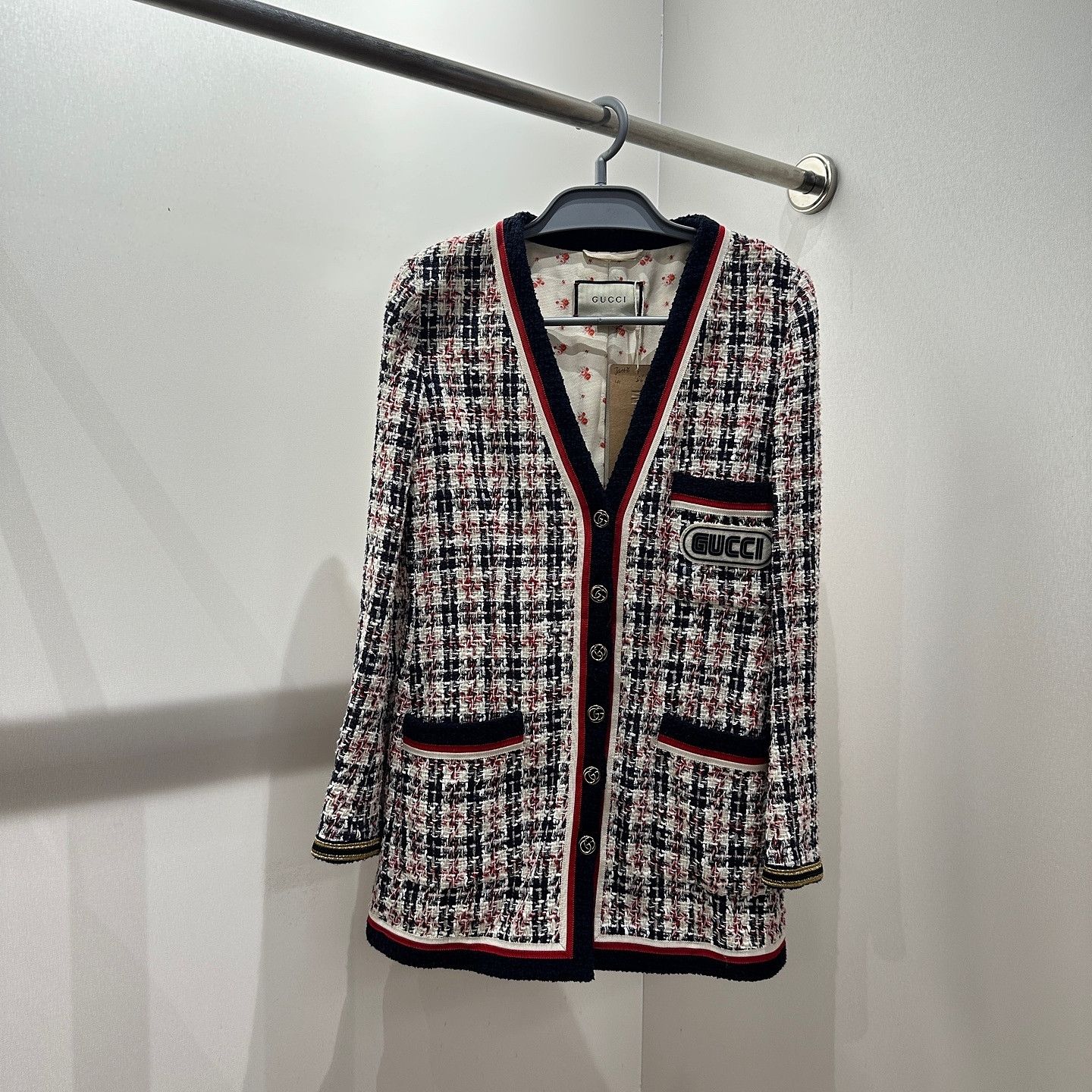 Gucci Gucci Tweed Check Jacket Size 40 Size S / US 4 / IT 40 - 1 Thumbnail