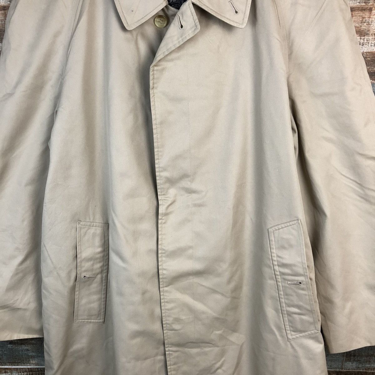 Burberry Burberrys nova check made in england vtg Coats parkas #A1611 Size US L / EU 52-54 / 3 - 5 Thumbnail