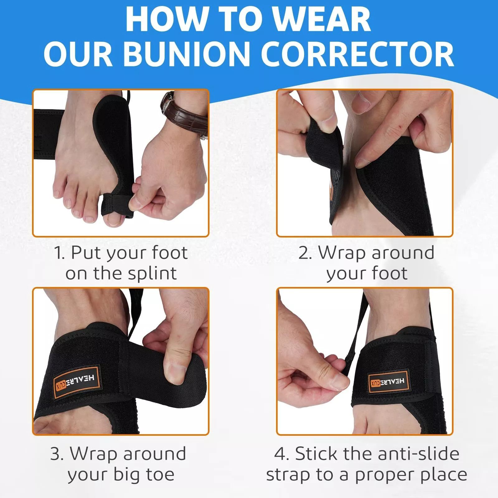 Other Healrecux Bunion Corretor for Men/Women - Factory Sealed Size ONE SIZE - 2 Thumbnail