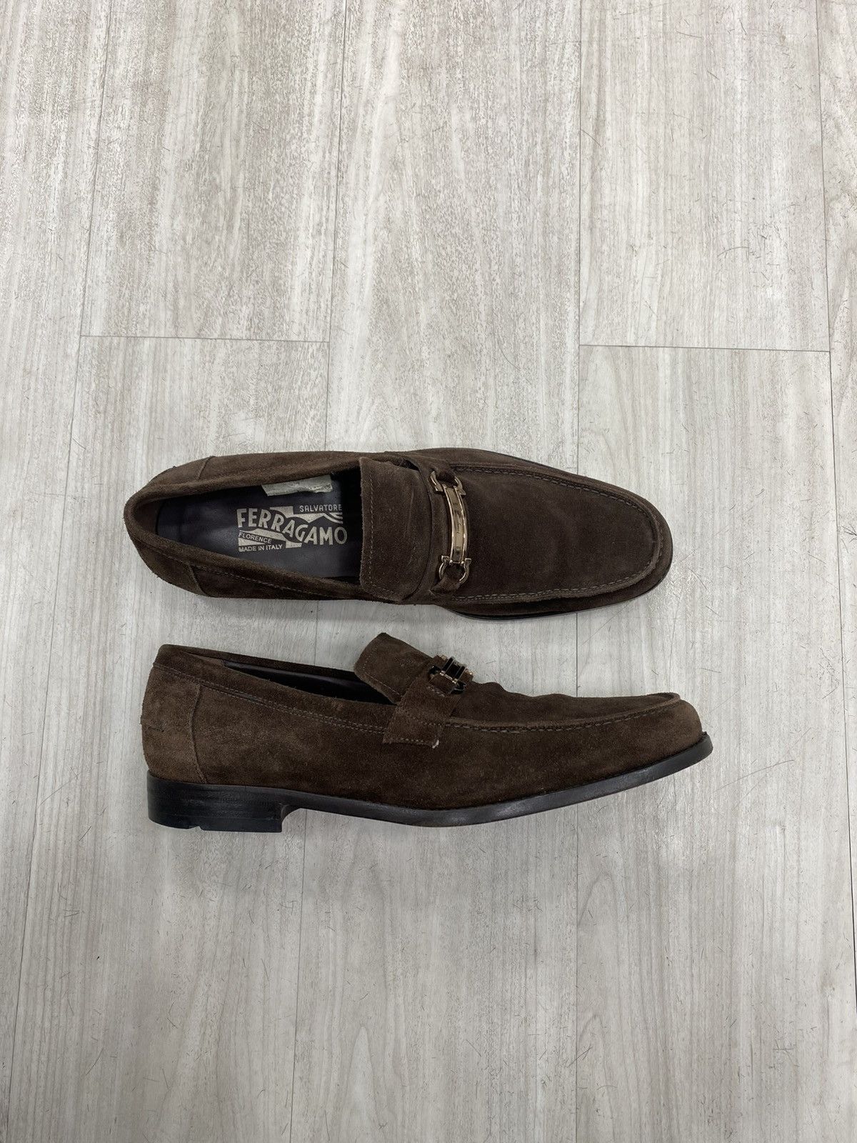 Salvatore Ferragamo Salvatore ferragamo loafers mens suede Size US 8 / EU 41 - 5 Thumbnail